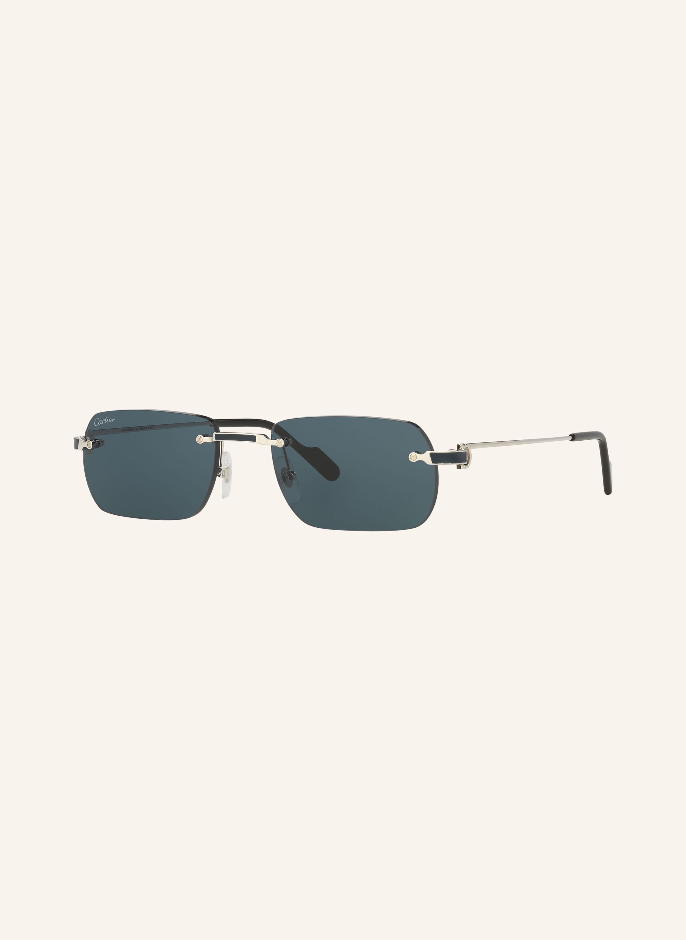 Cartier Cartier Sonnenbrille ct0498s silber in 4100B155 - SILBER/ BLAU