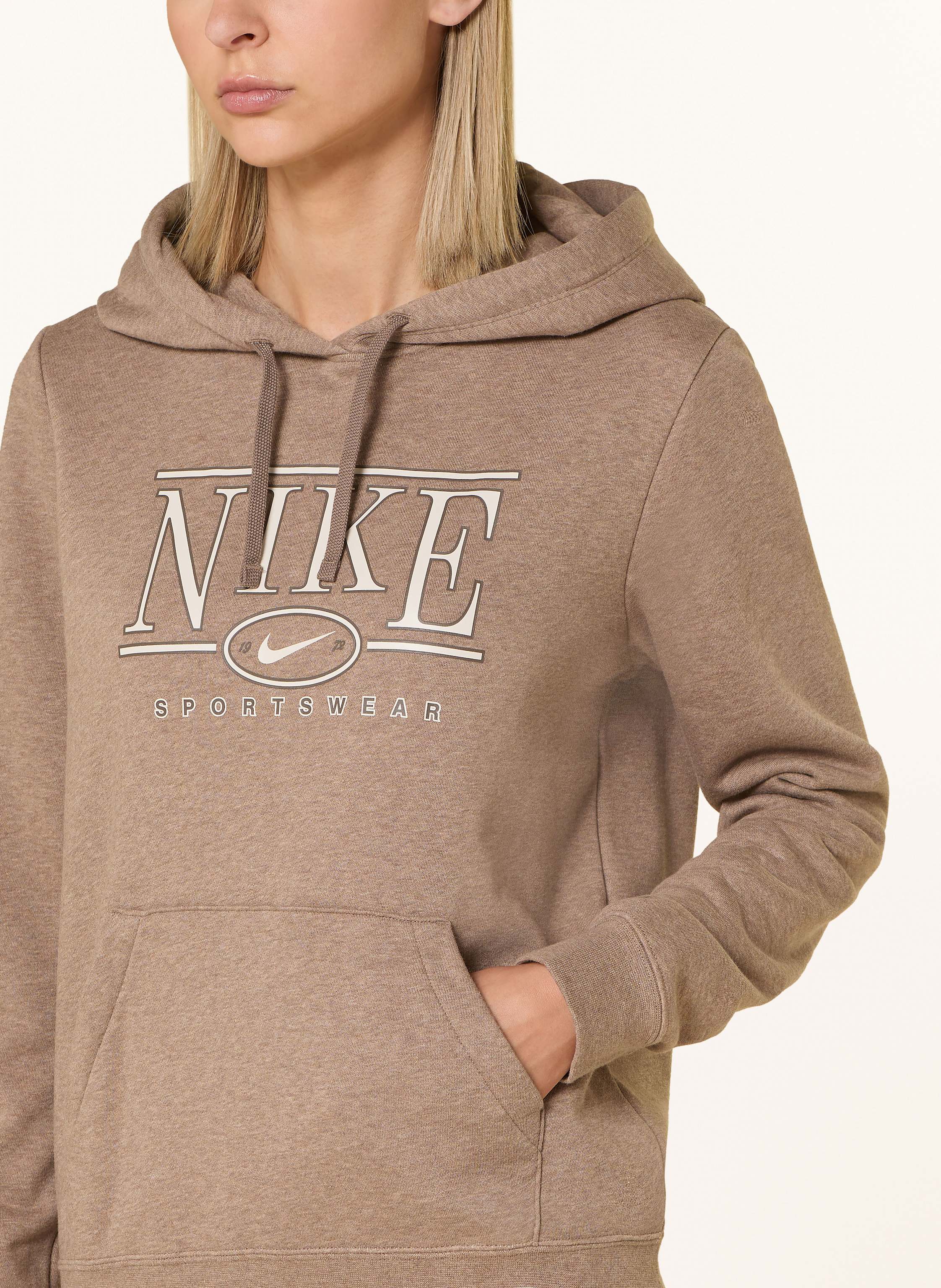 Thumbnail - Nike Hoodie Club braun