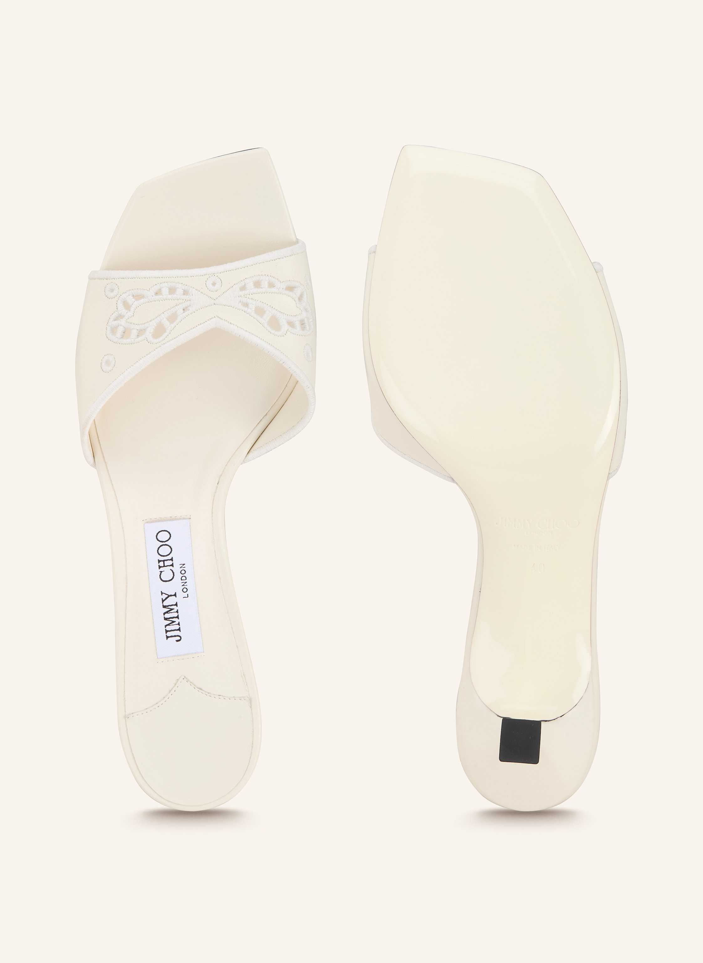 Thumbnail - Jimmy Choo Mules beige