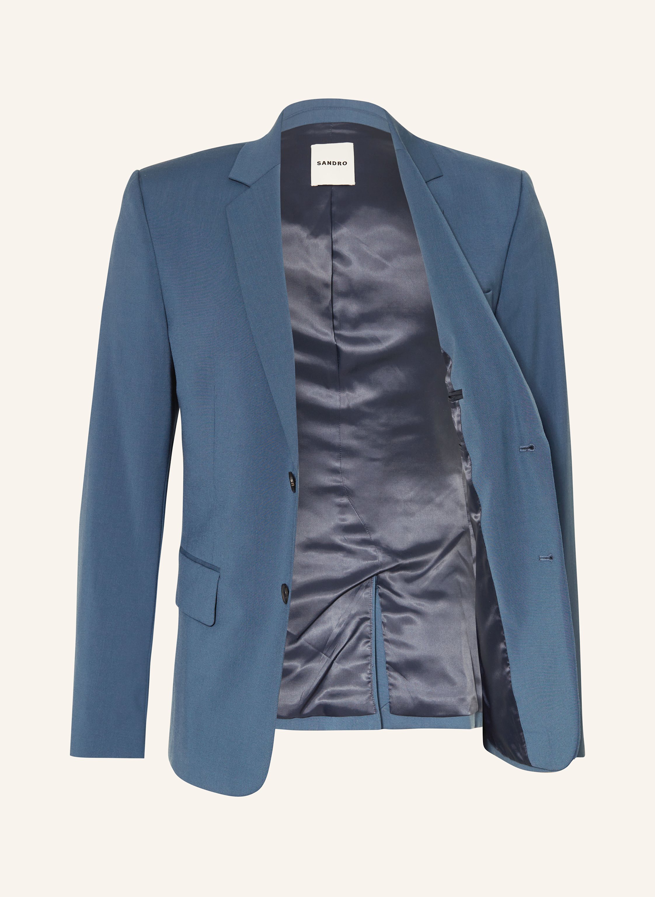 Thumbnail - Sandro Anzugsakko Extra Slim Fit blau