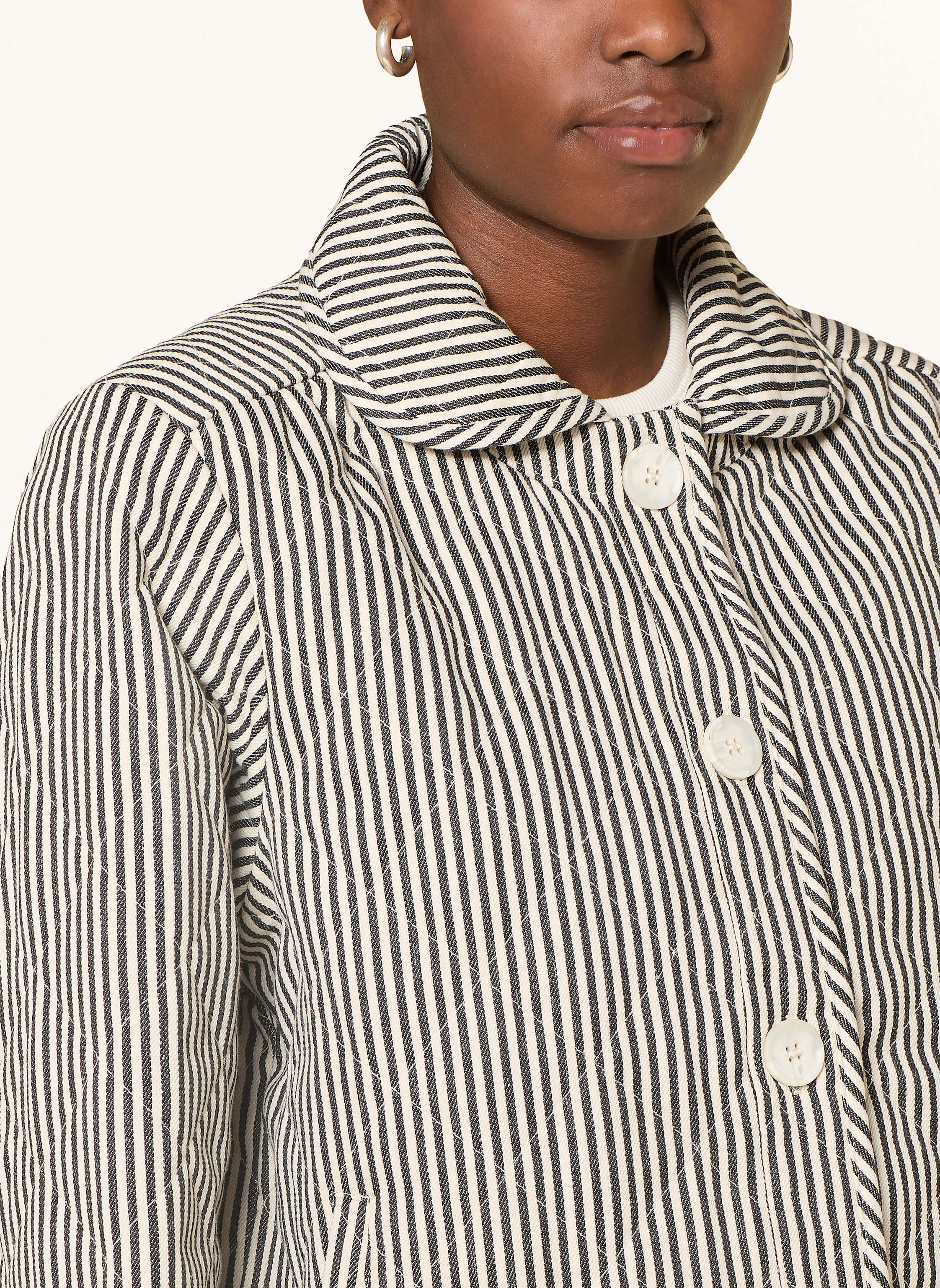 Thumbnail - Lollys Laundry Steppjacke Violall schwarz