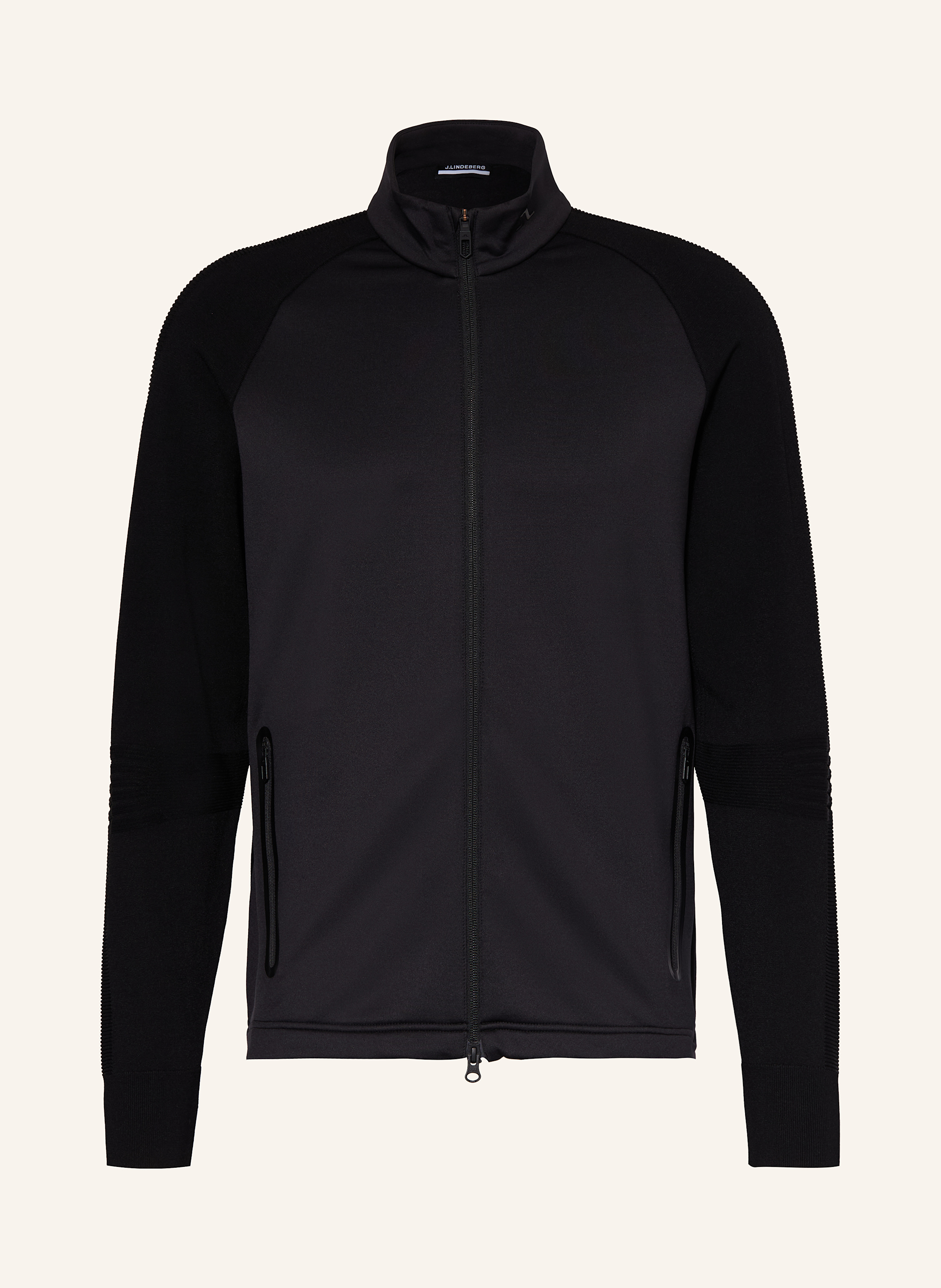 J.Lindeberg Midlayer-Jacke Im Materialmix schwarz