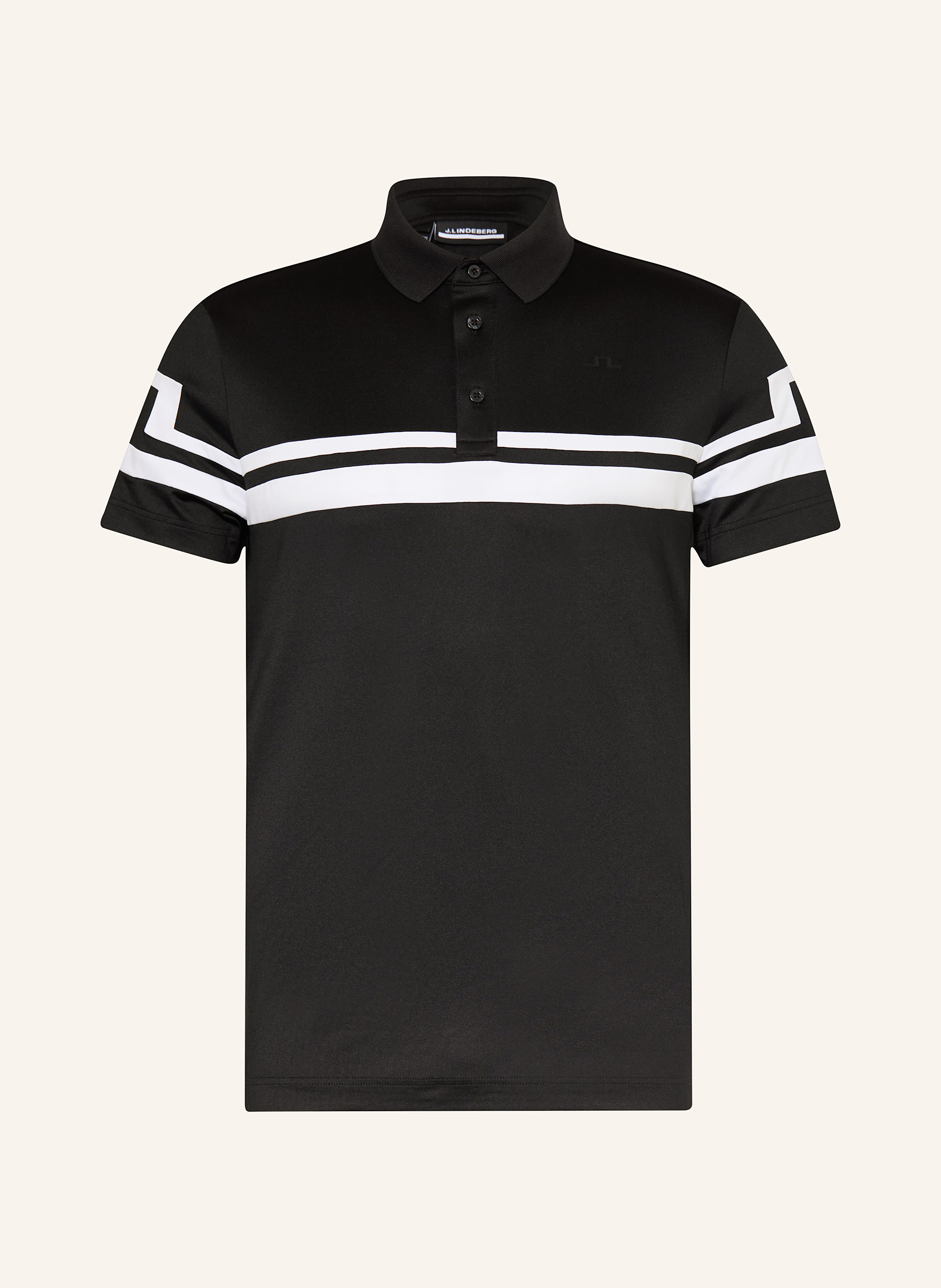 J.Lindeberg Funktions-Poloshirt schwarz