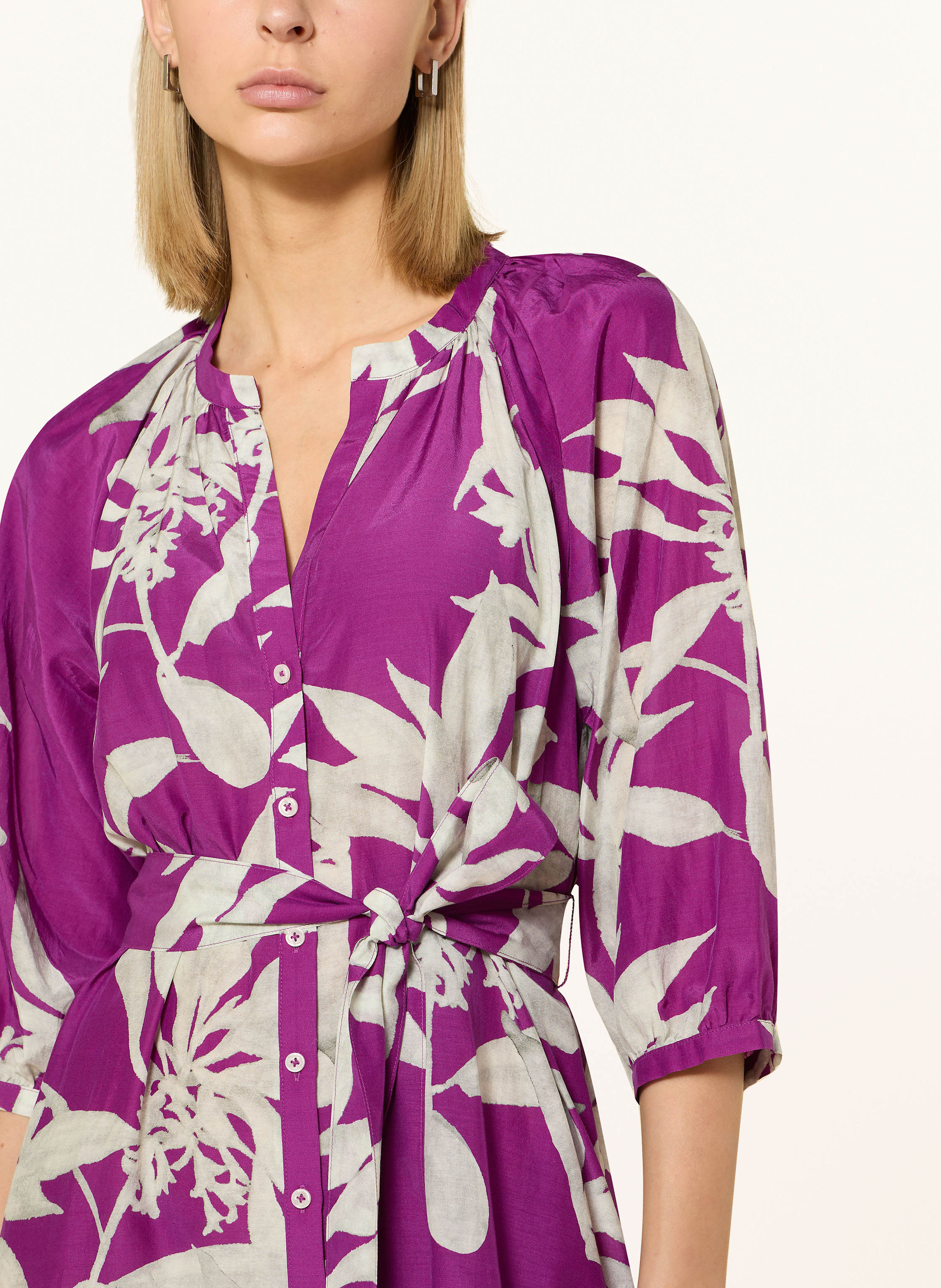 Thumbnail - Marc O'polo Kleid Mit 3/4-Arm lila