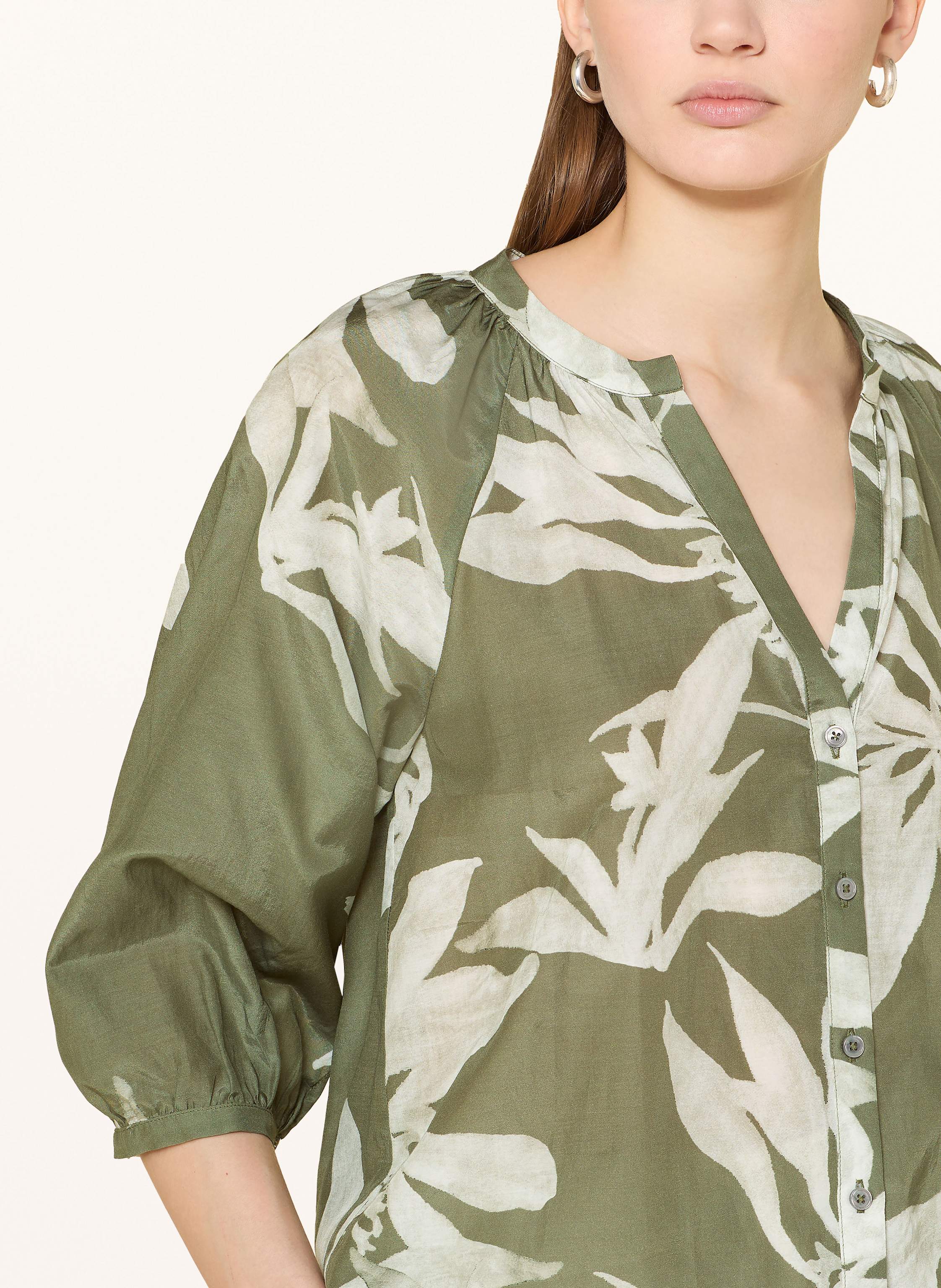 Thumbnail - Marc O'polo Bluse Mit 3/4-Arm gruen