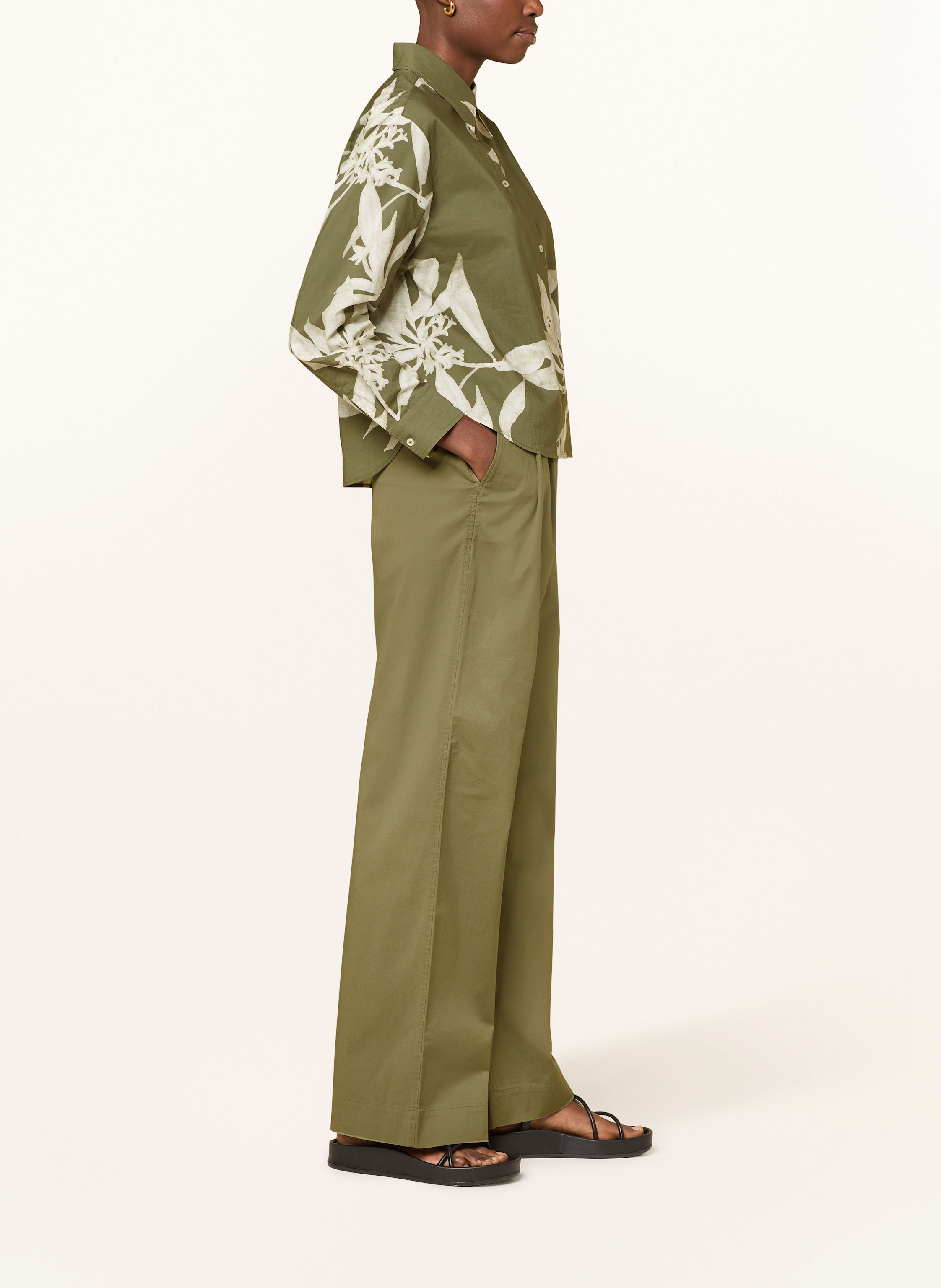 Thumbnail - Marc O'polo Marlenehose gruen