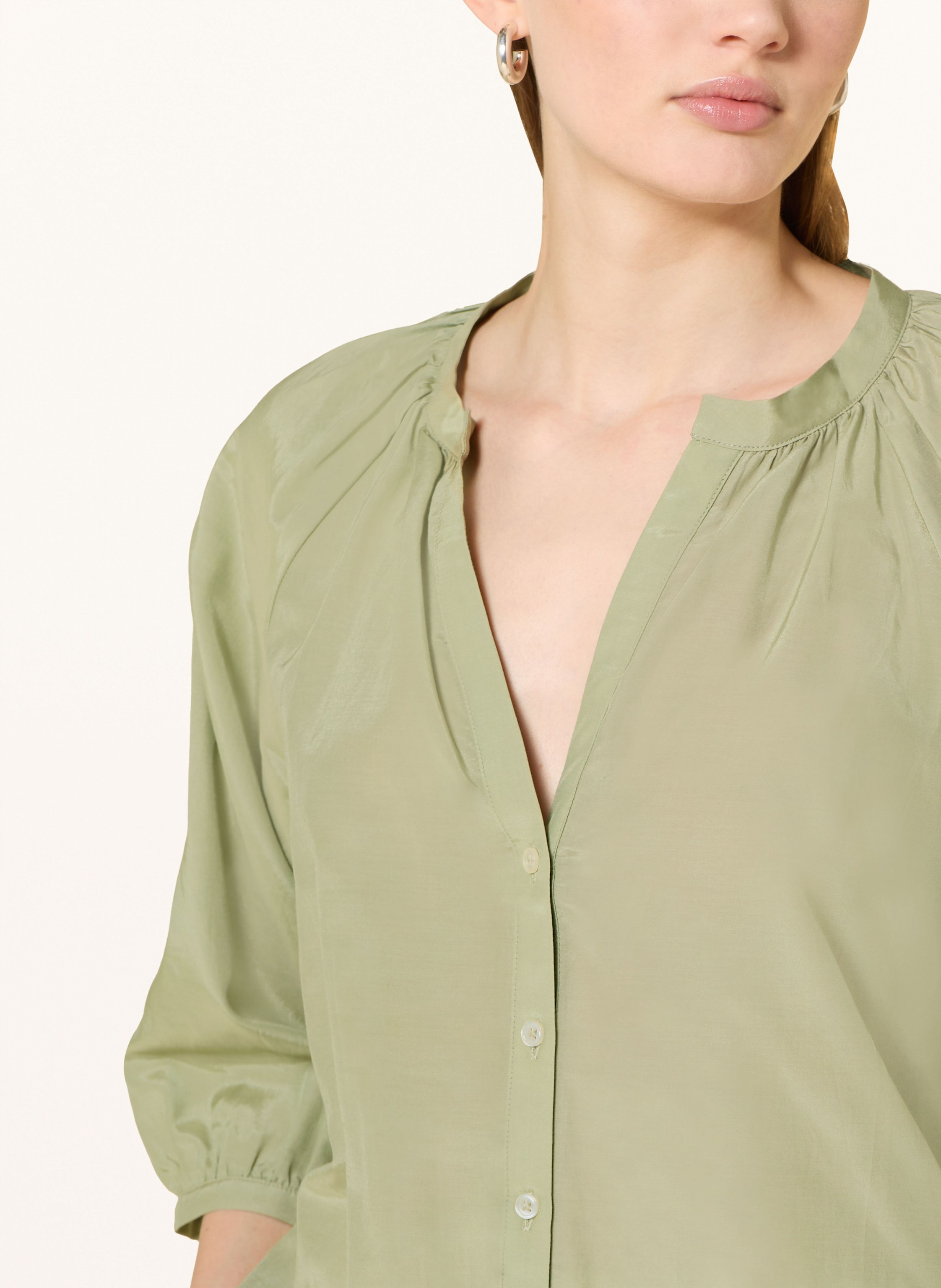 Thumbnail - Marc O'polo Bluse Mit 3/4-Arm gruen