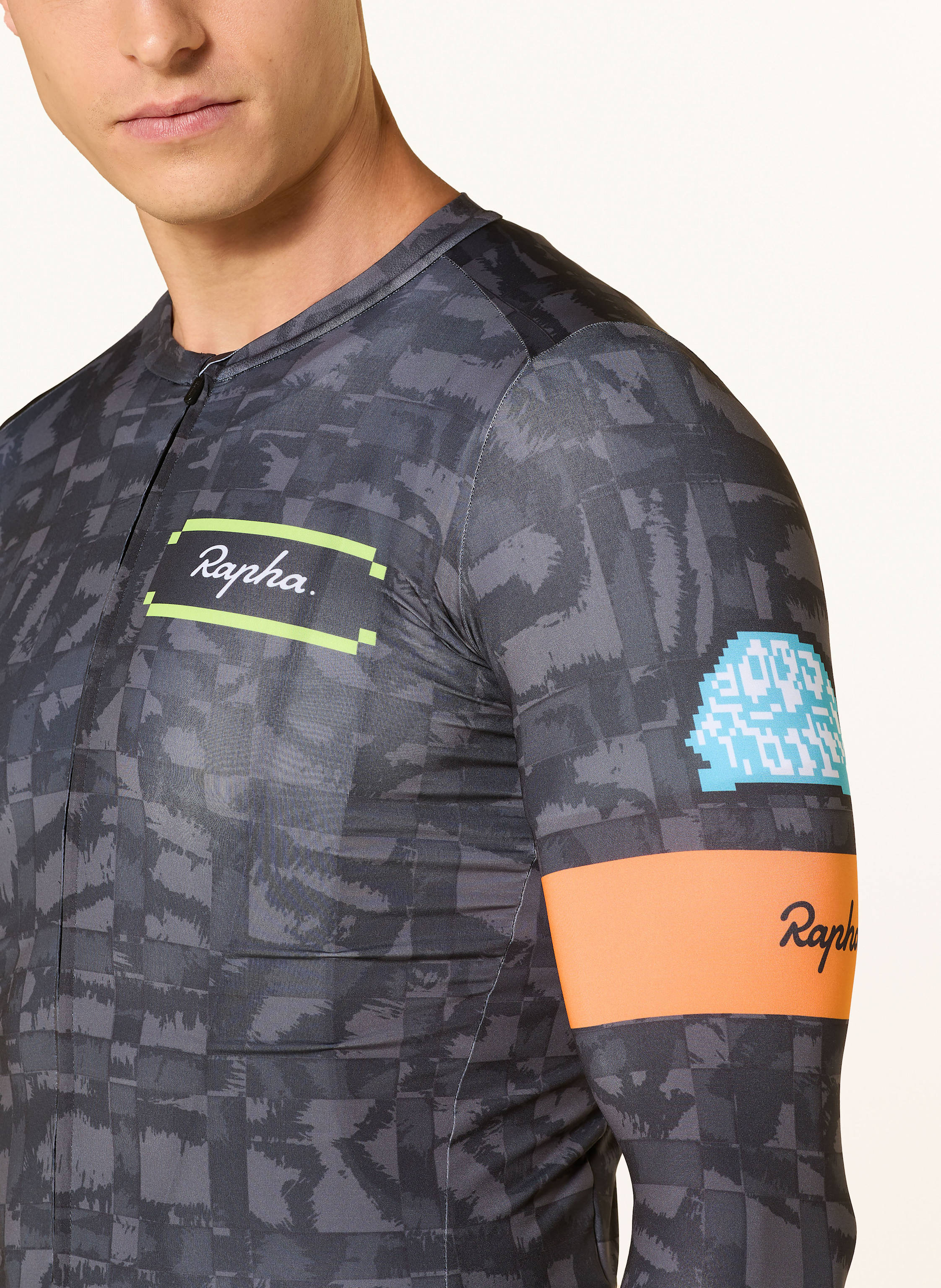 Thumbnail - Rapha Radtrikot Amani Pro Team Training schwarz