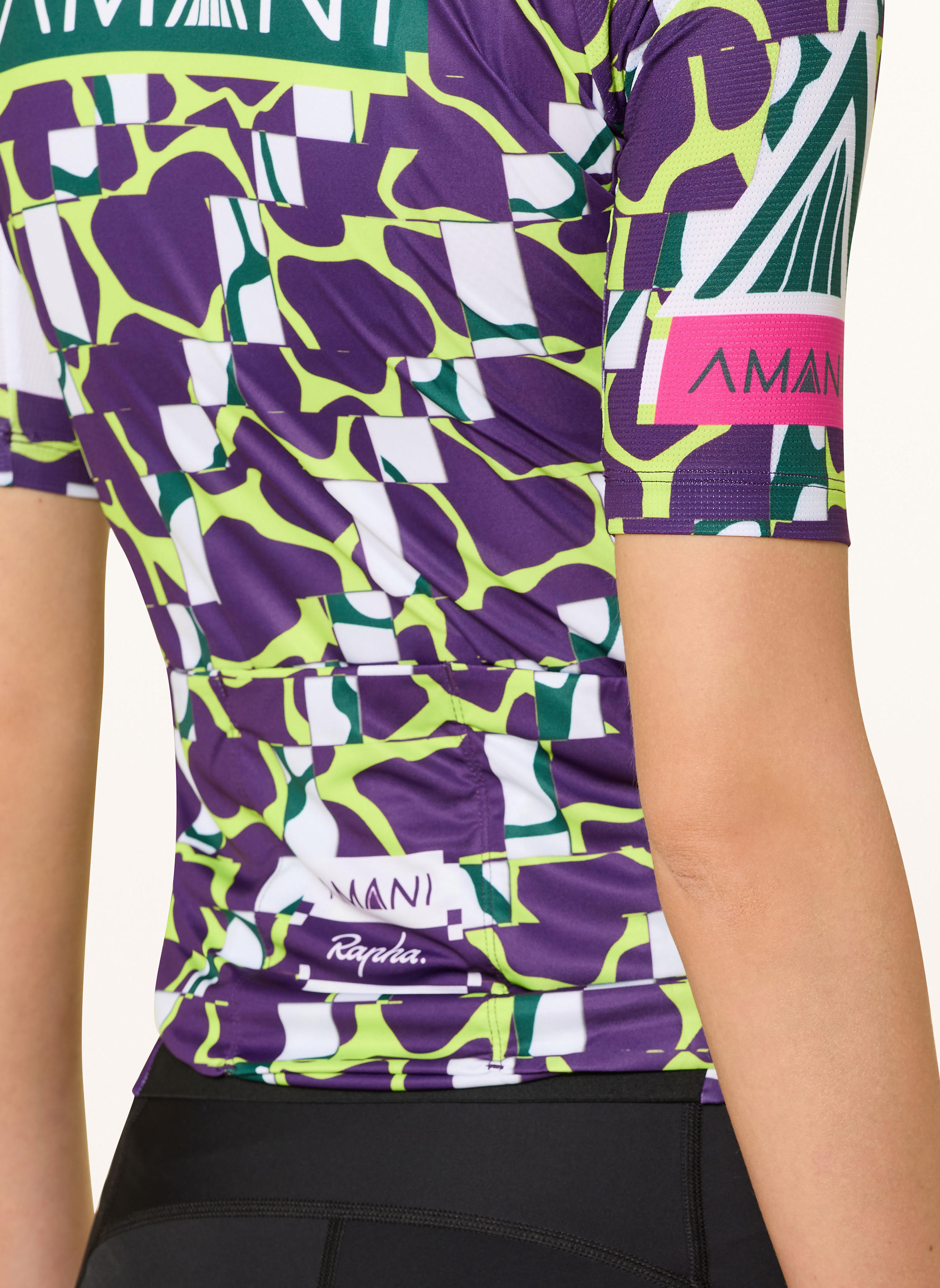 Thumbnail - Rapha Radtrikot Amani Pro Team Training schwarz
