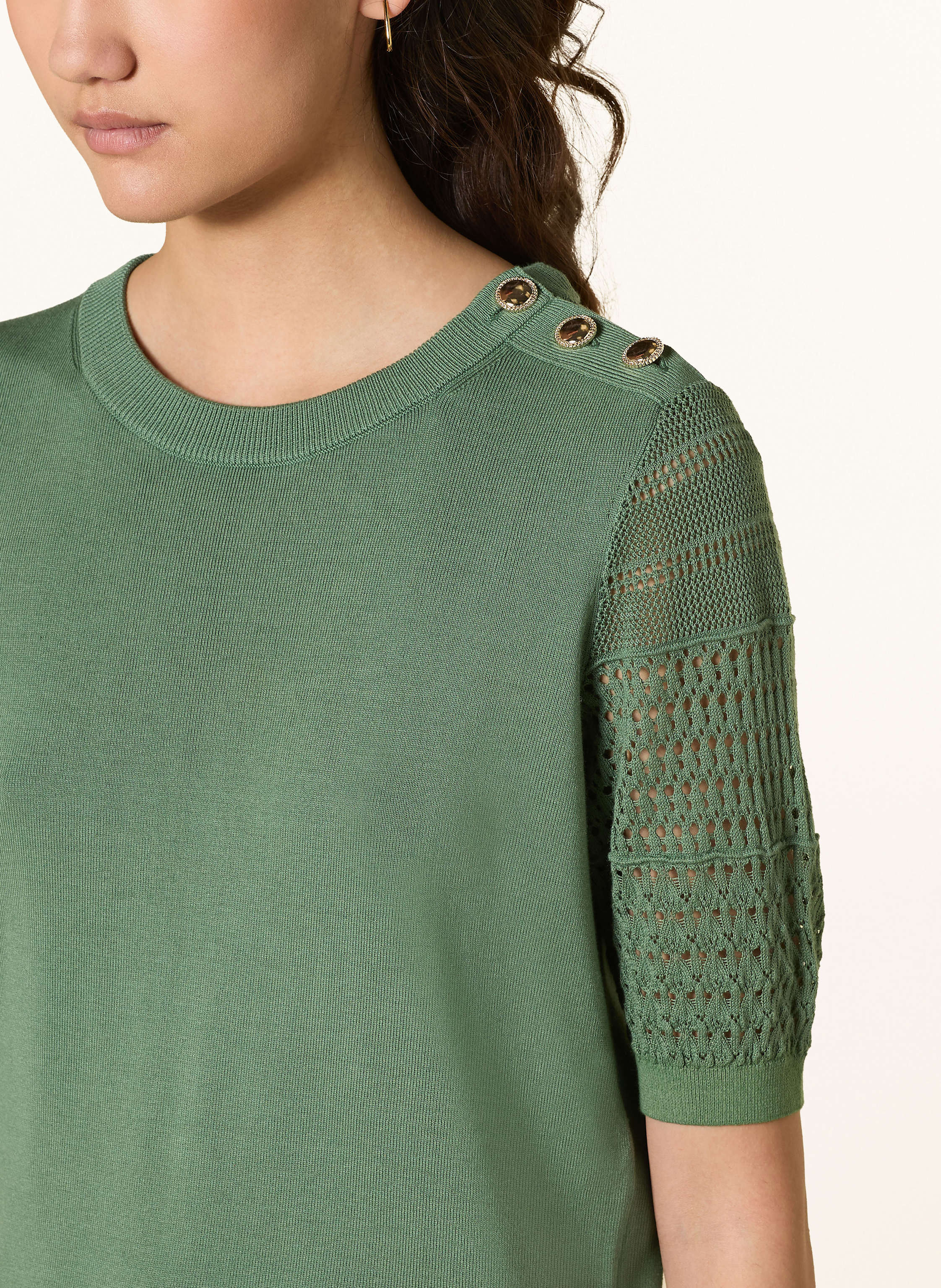 Thumbnail - Ba&Sh Strickshirt Shirley gruen