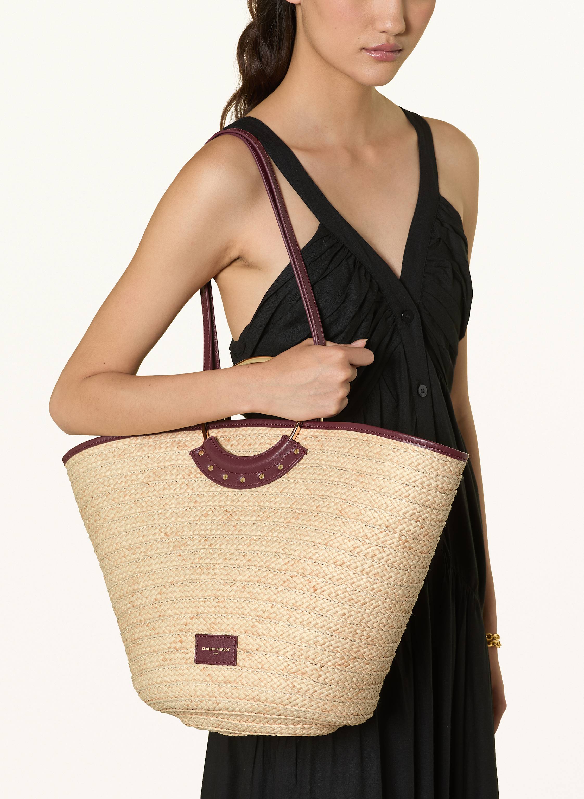 Thumbnail - Claudie Pierlot Strandtasche rot