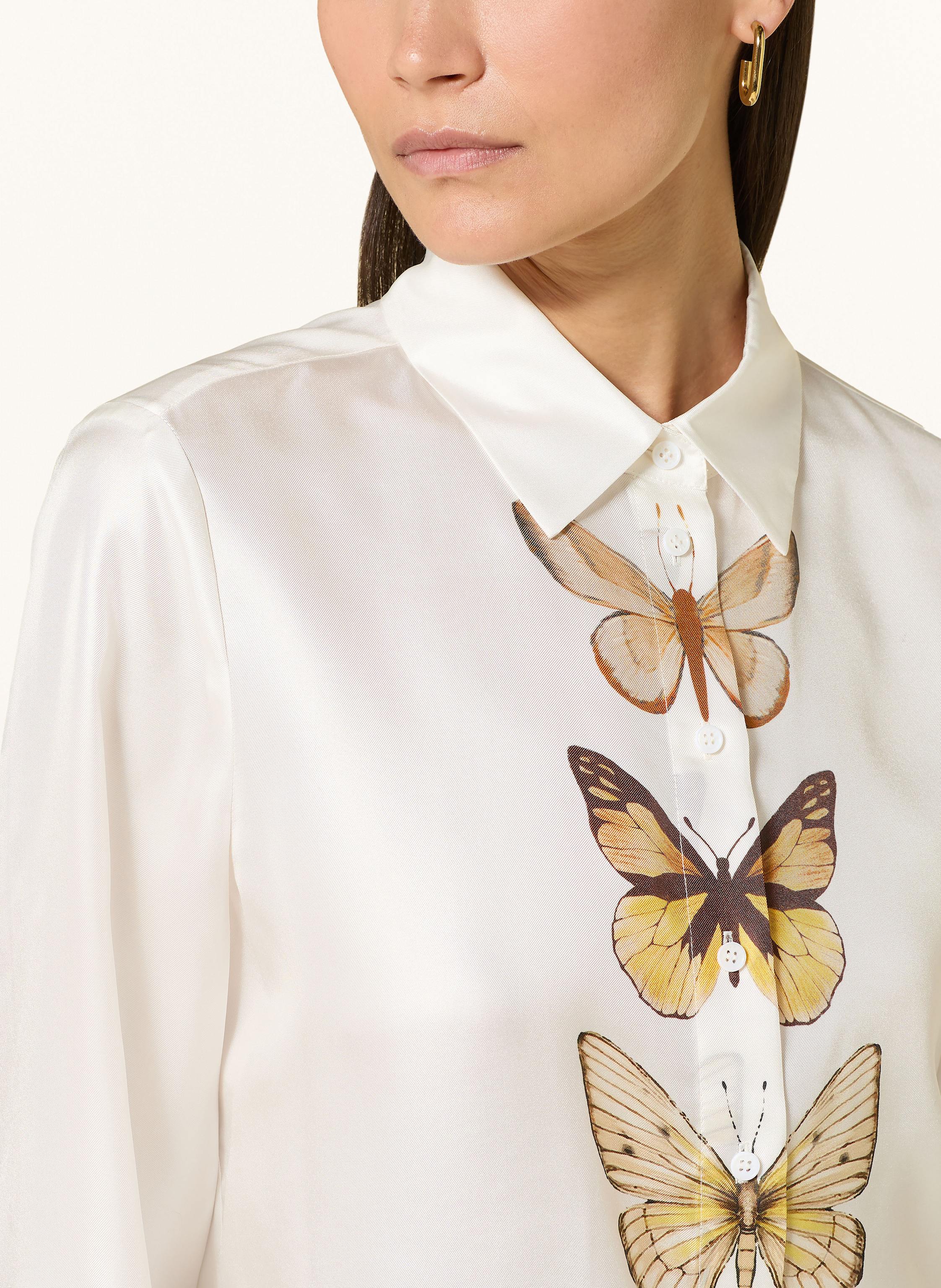 Thumbnail - Herzen's Angelegenheit Hemdbluse Aus Seide weiss