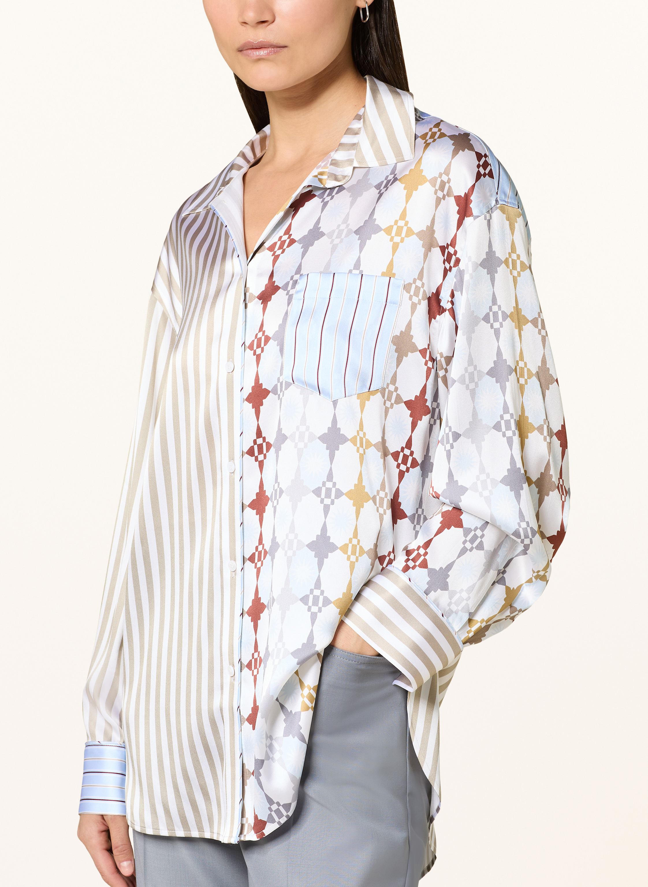 Thumbnail - Herzen's Angelegenheit Hemdbluse Aus Seide blau