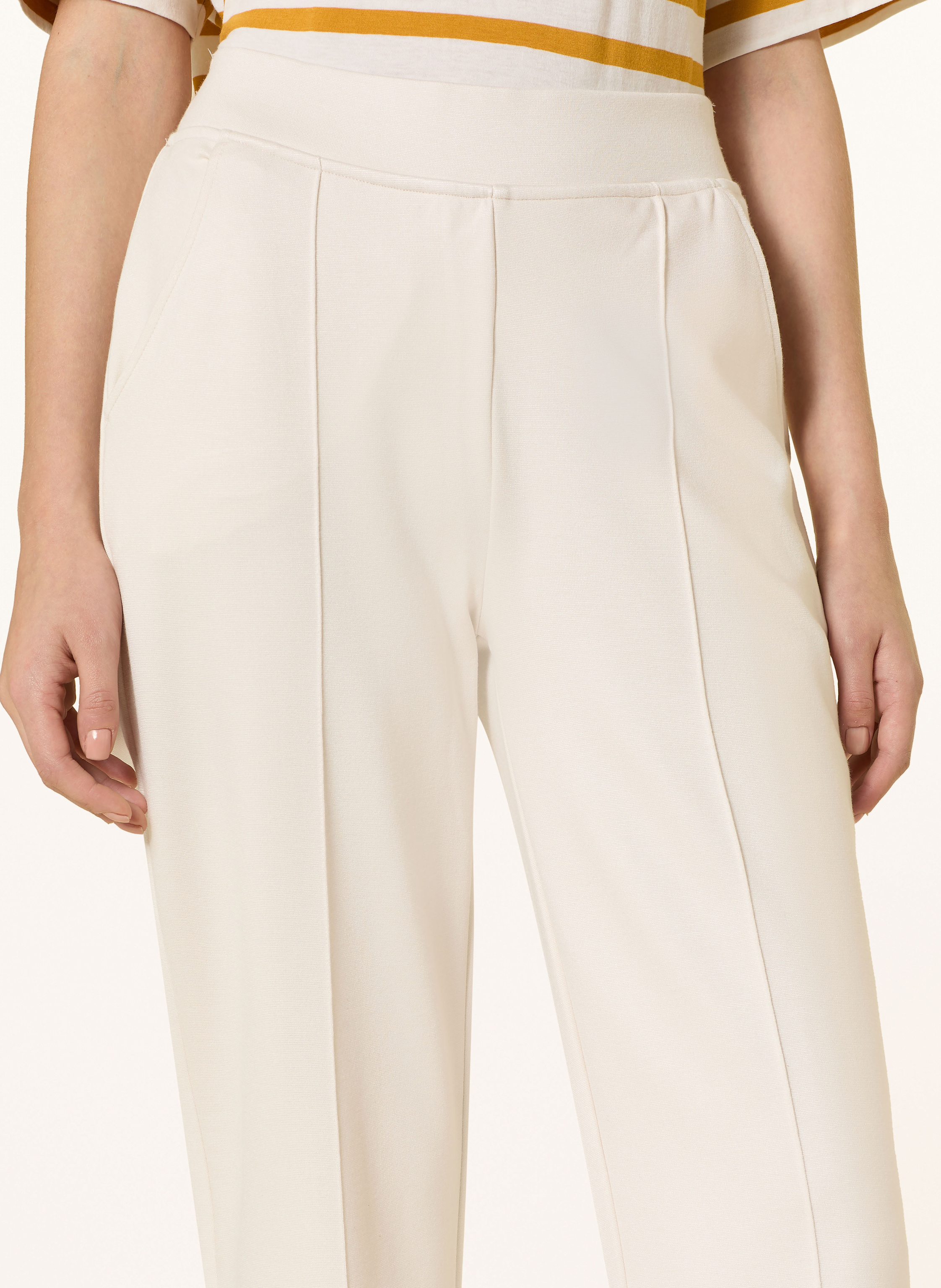 Thumbnail - Milano Italy Jerseyhose beige