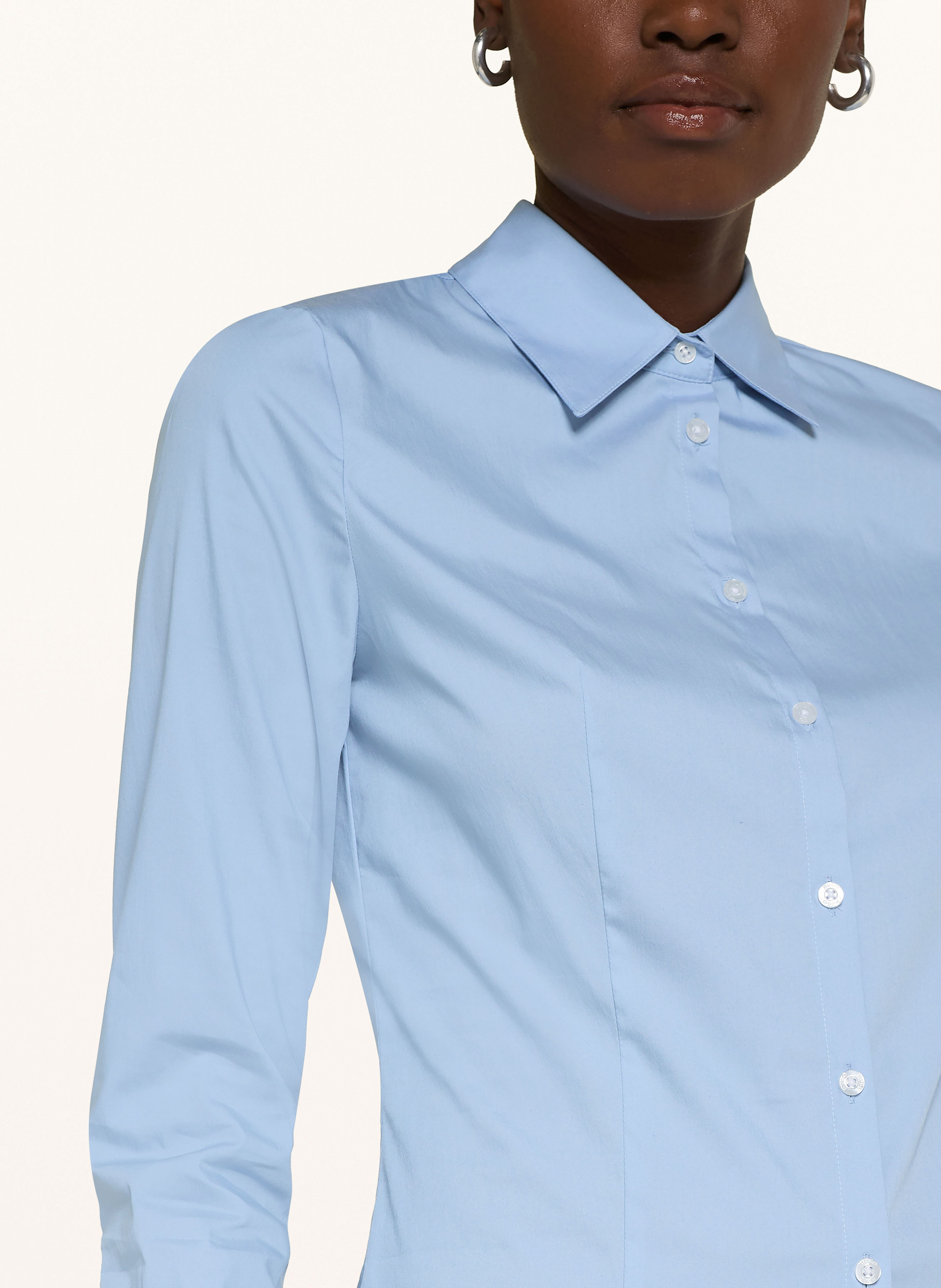 Thumbnail - Hugo Hemdbluse The Fitted Shirt blau