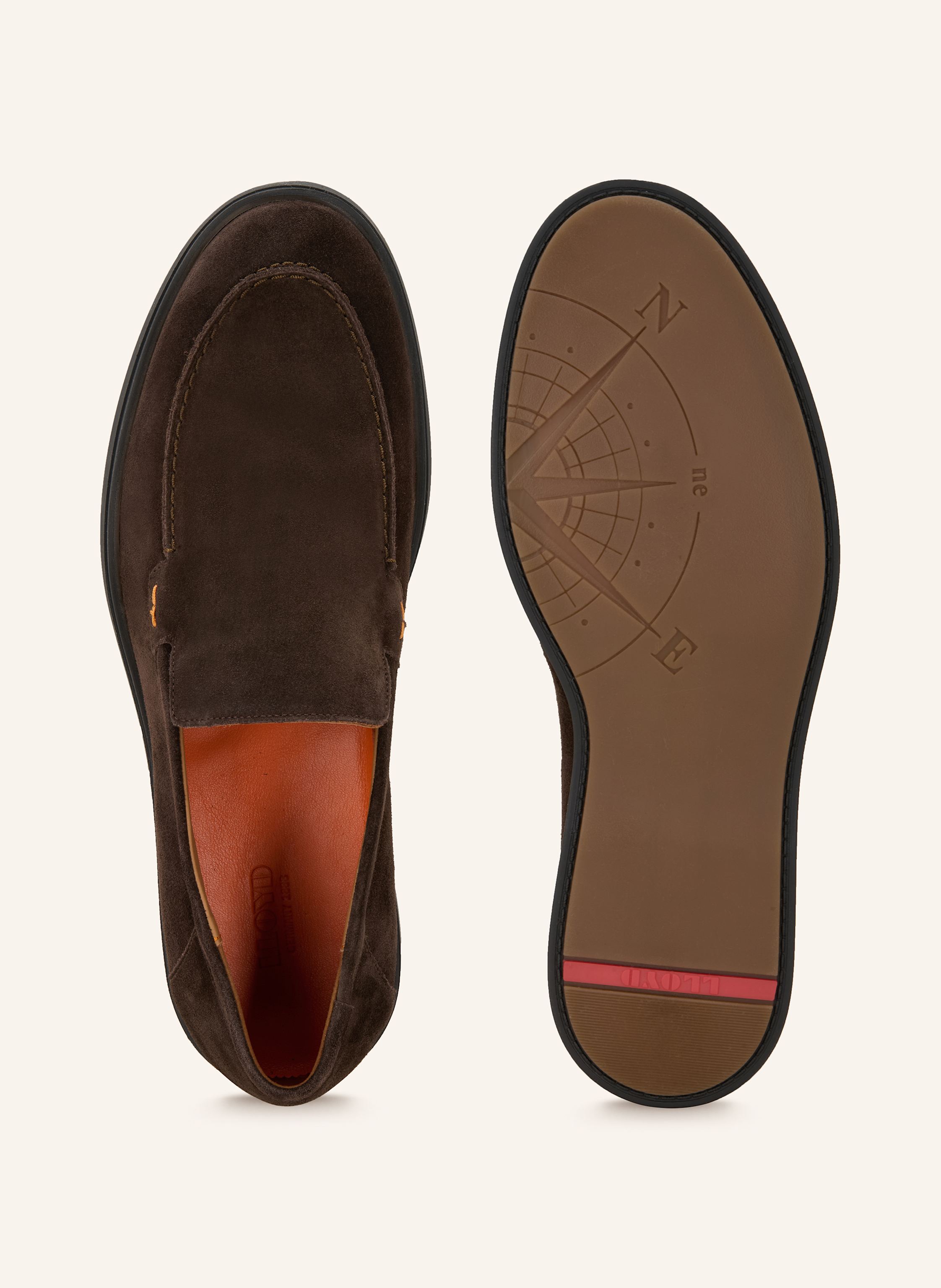 Thumbnail - Lloyd Slipper Hutching braun