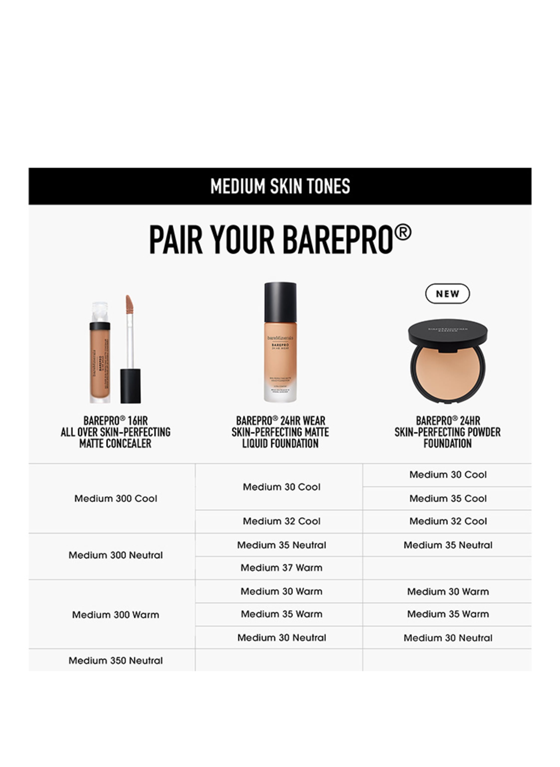 Thumbnail - Bareminerals Barepro 24hr Skin Perfecting Powder Foundation