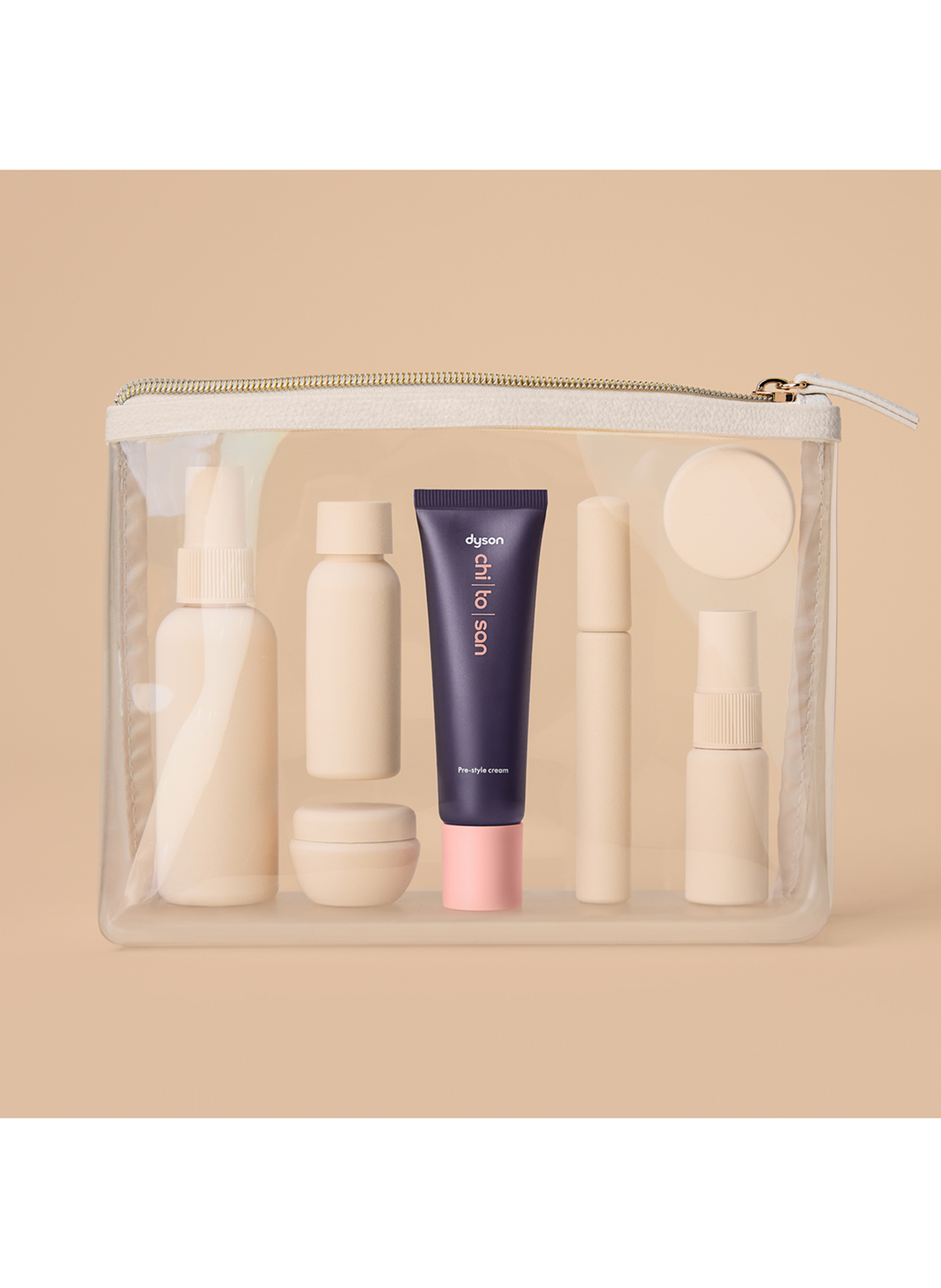 Thumbnail - Dyson Chitosan™ Pre-Style Cream für glattes bis welliges Haar, leichte Pflege 30 ml