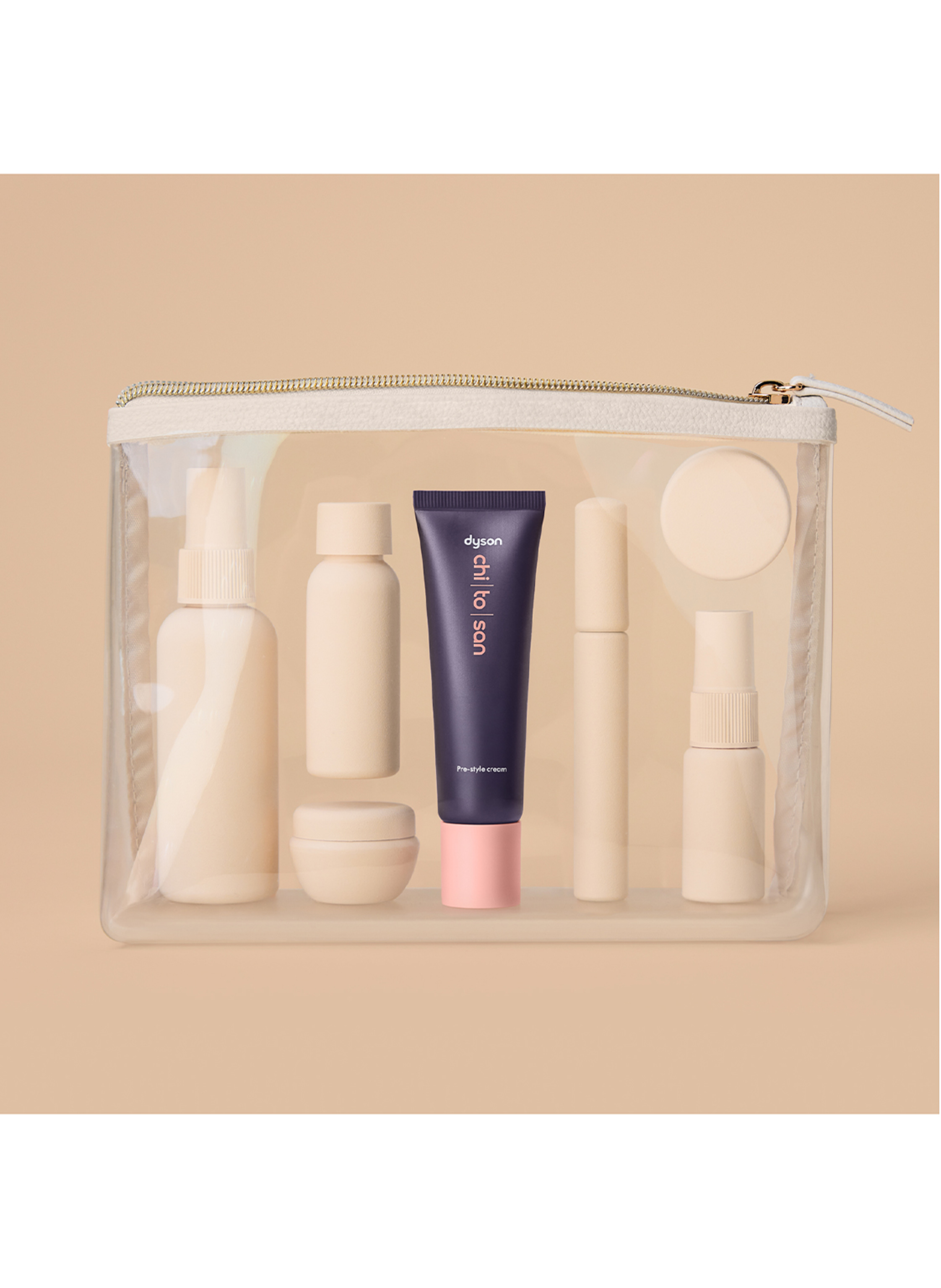 Thumbnail - Dyson Chitosan™ Pre-Style Cream für lockiges bis krauses Haar, leichte Pflege 30 ml