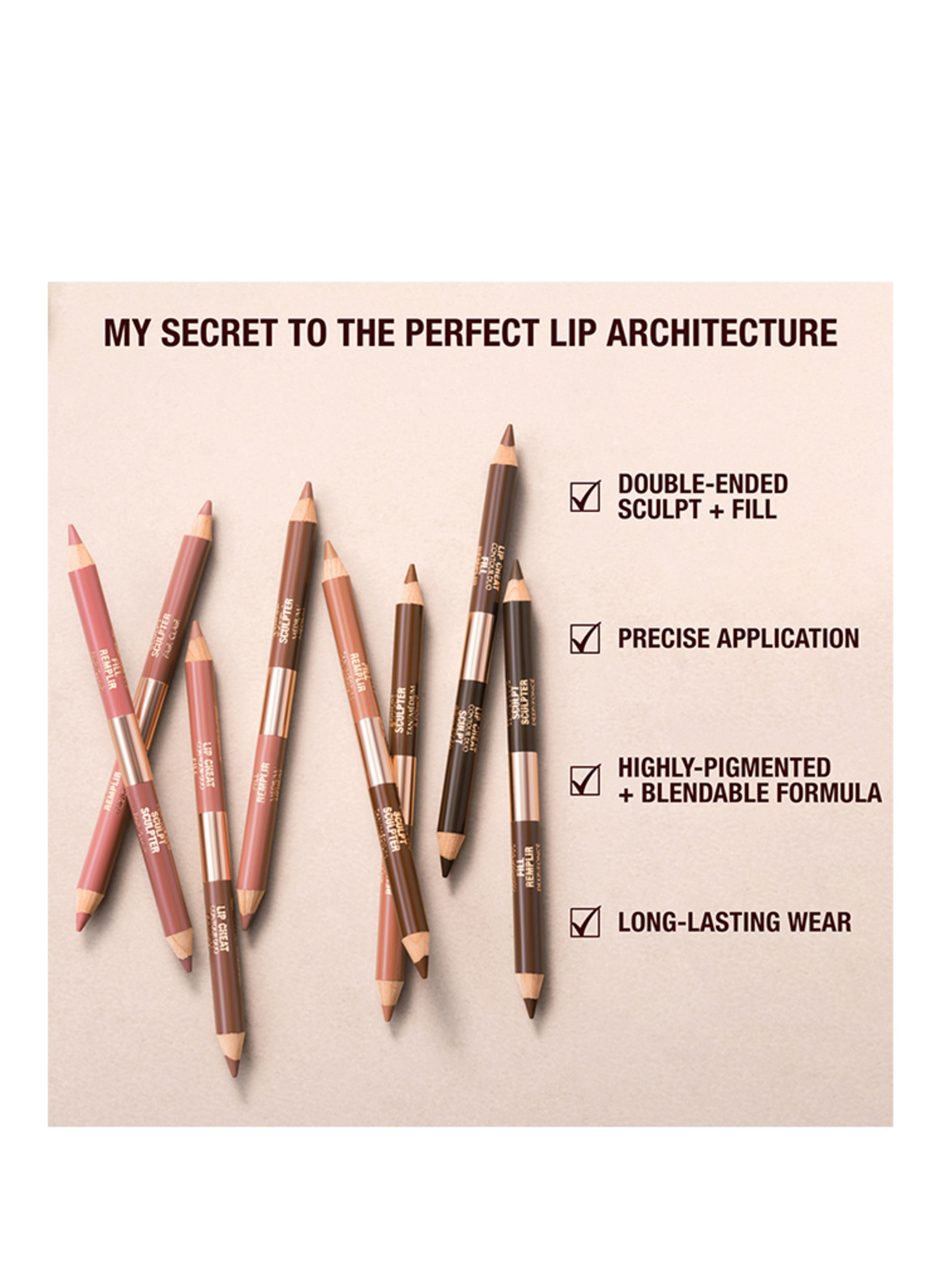 Thumbnail - Charlotte Tilbury Lip Cheat Contour Duo Lipliner