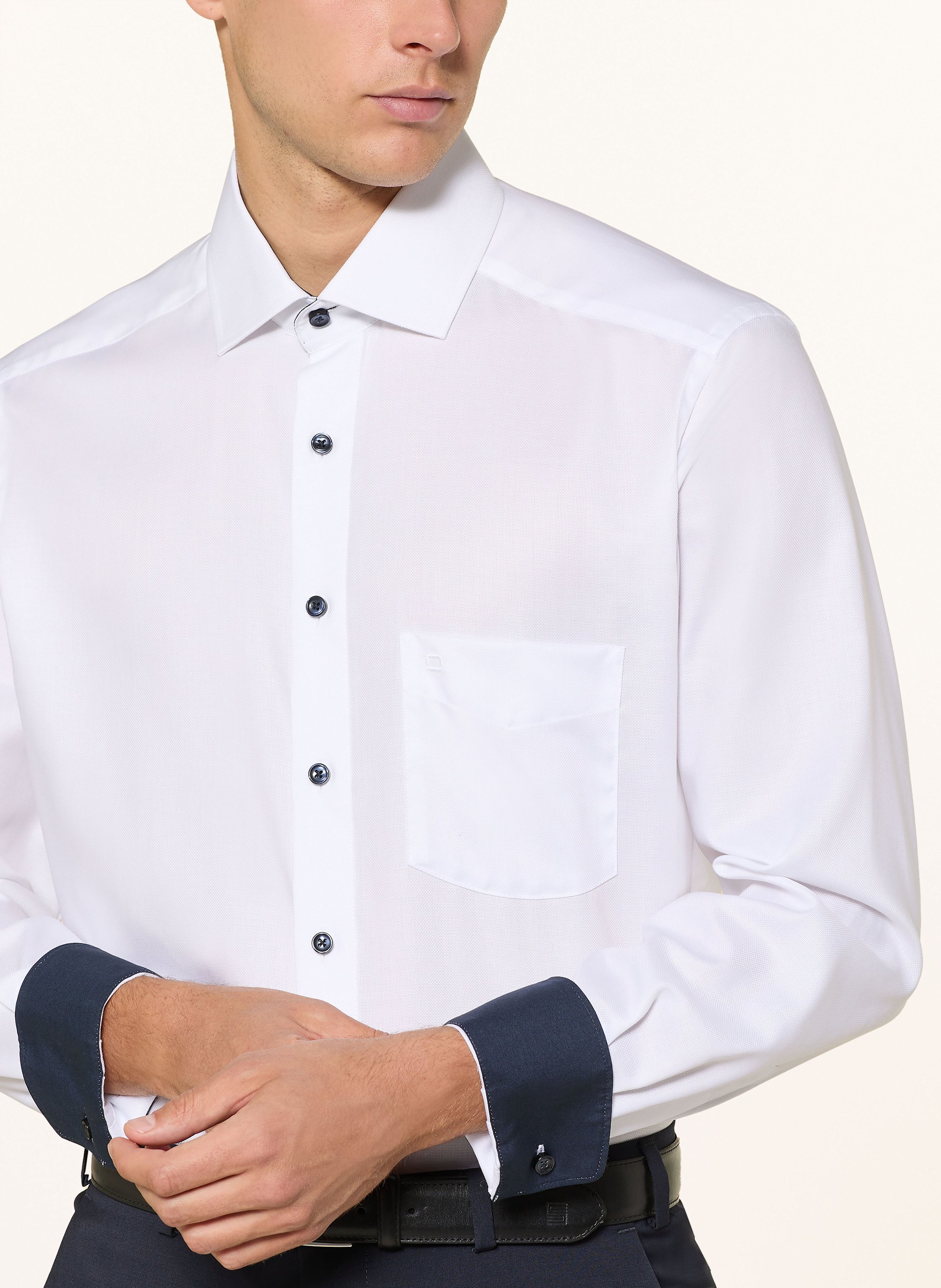 Thumbnail - Olymp Hemd Luxor Modern Fit weiss