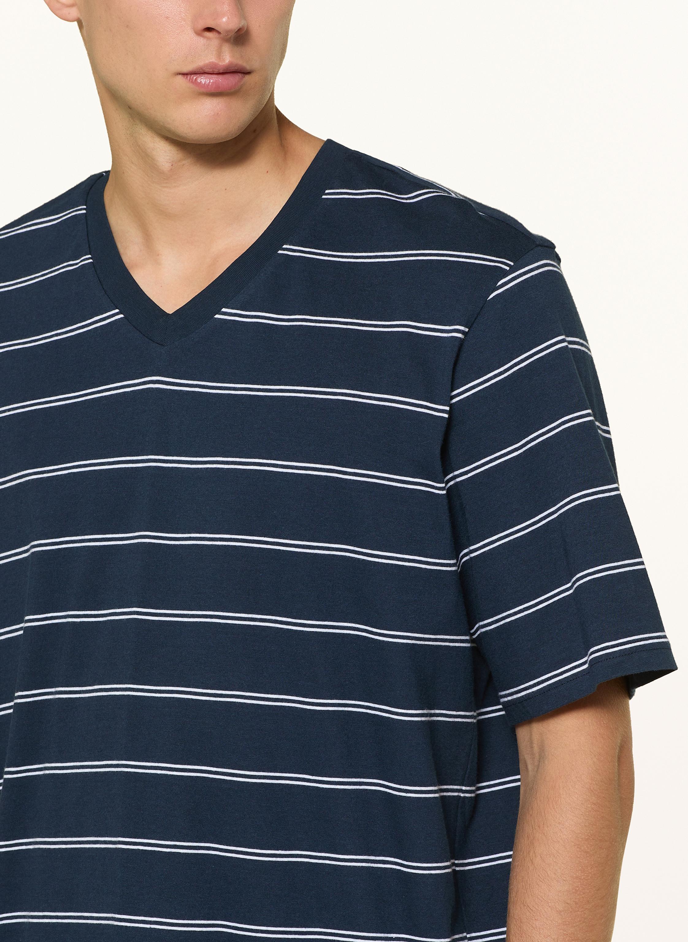 Thumbnail - Schiesser Shorty-Schlafanzug Selected! Premium Inspiration blau