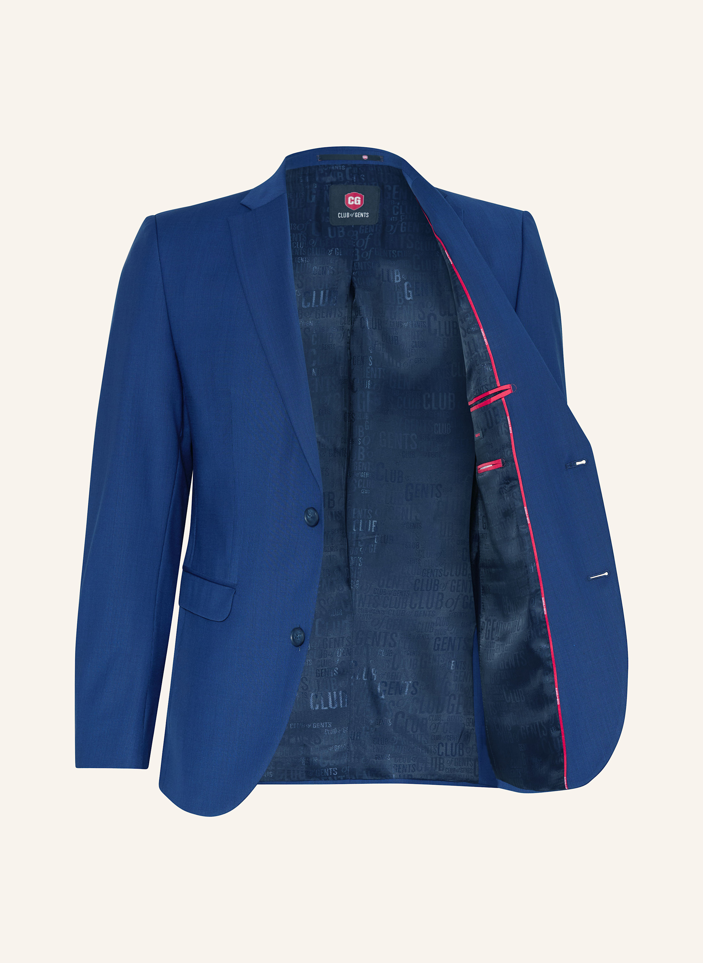 Thumbnail - Cg - Club Of Gents Anzugsakko Caden Slim Fit blau