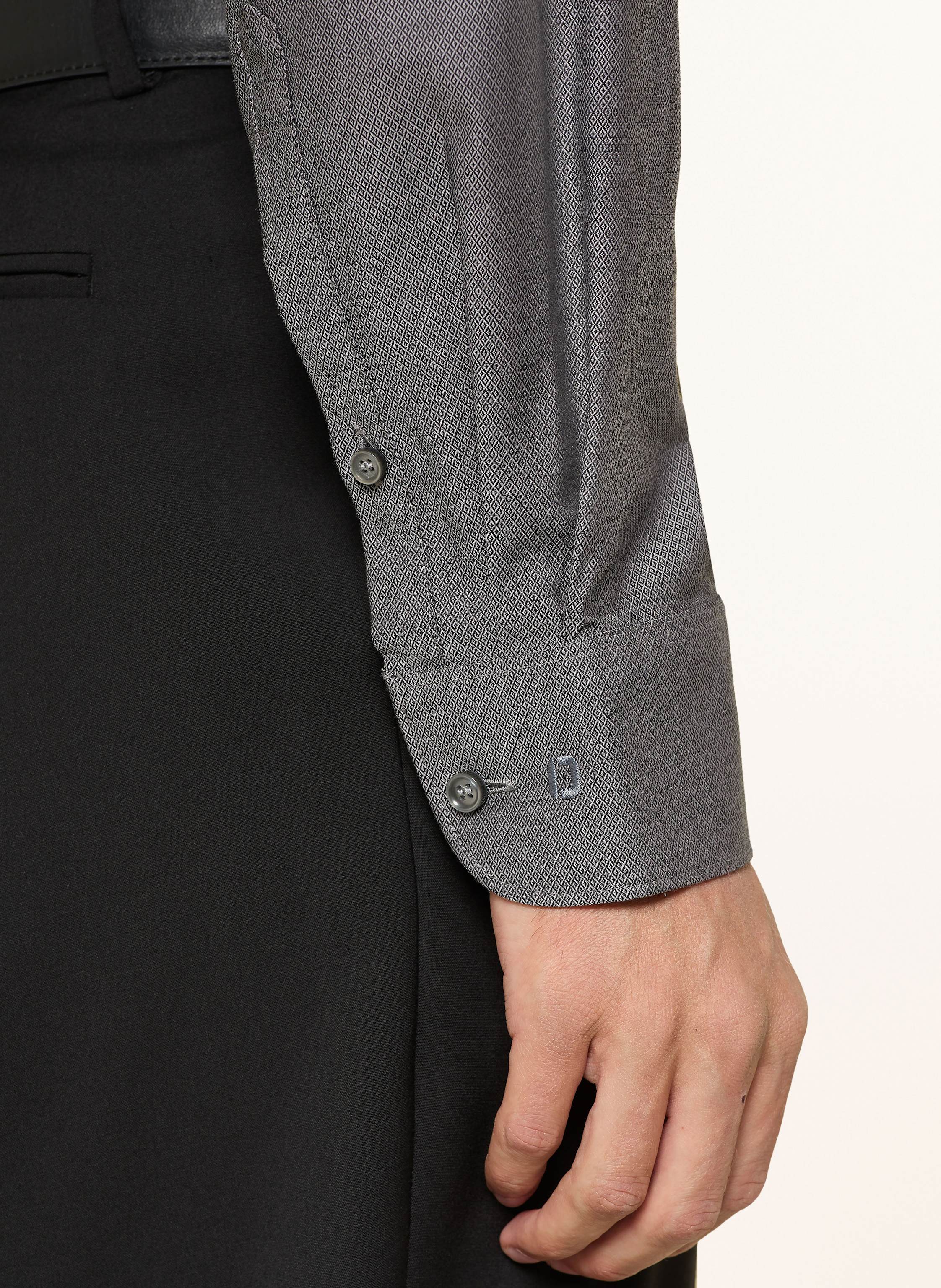 Thumbnail - Olymp Hemd Level Five Body Fit grau