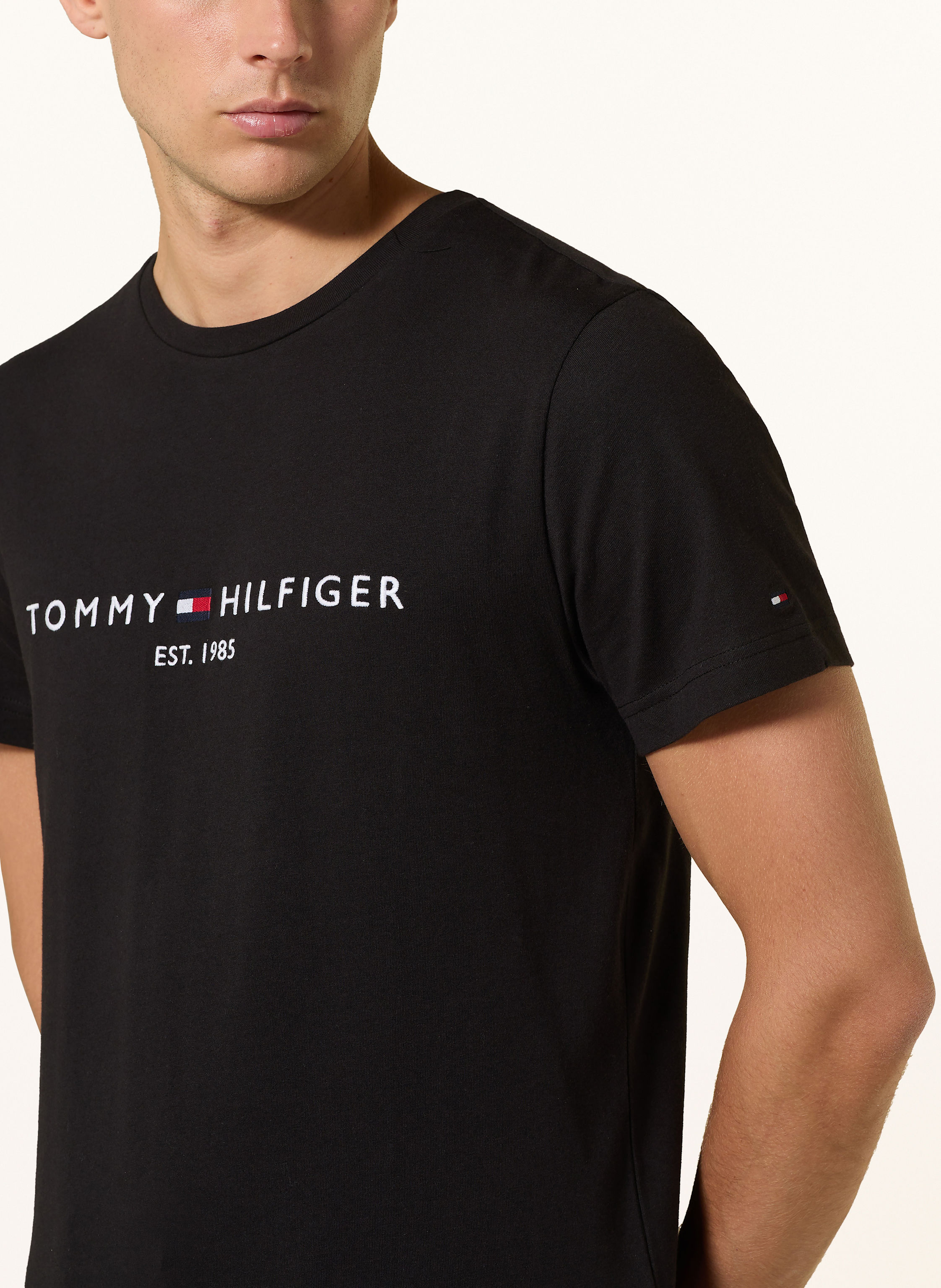 Thumbnail - Tommy Hilfiger T-Shirt schwarz