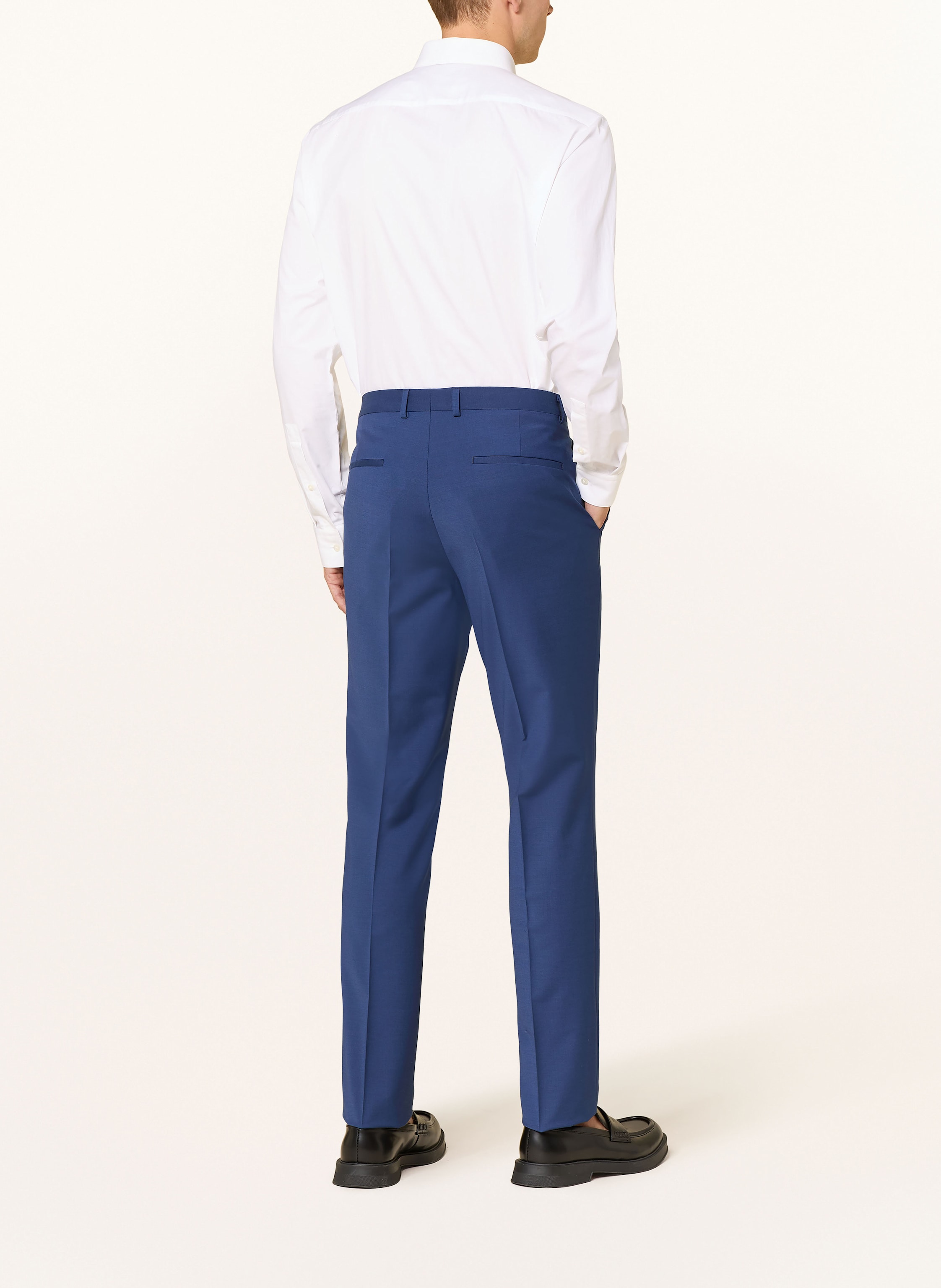 Thumbnail - Hugo Anzughose Hesten Extra Slim Fit blau