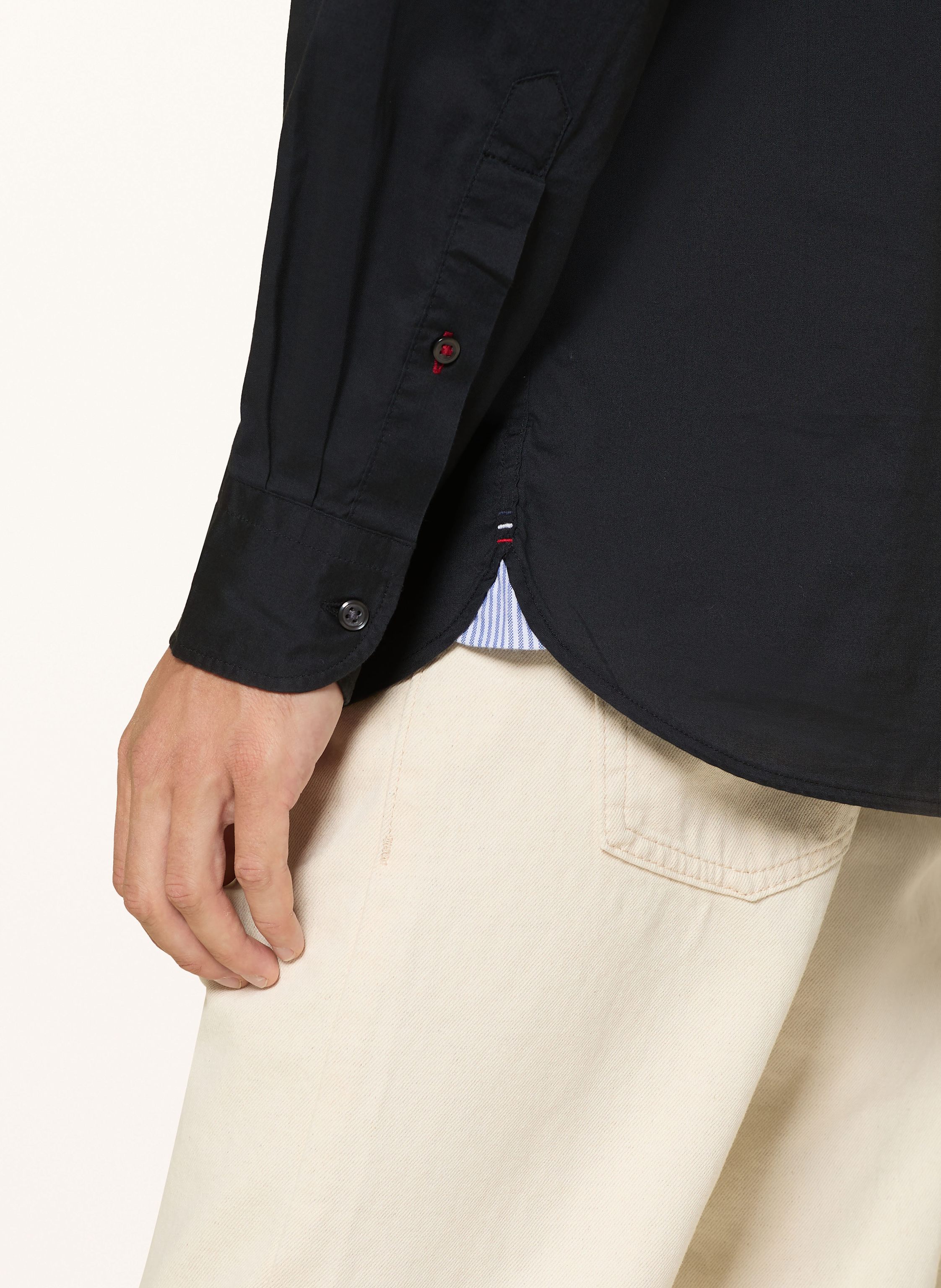Thumbnail - Tommy Hilfiger Hemd Regular Fit schwarz