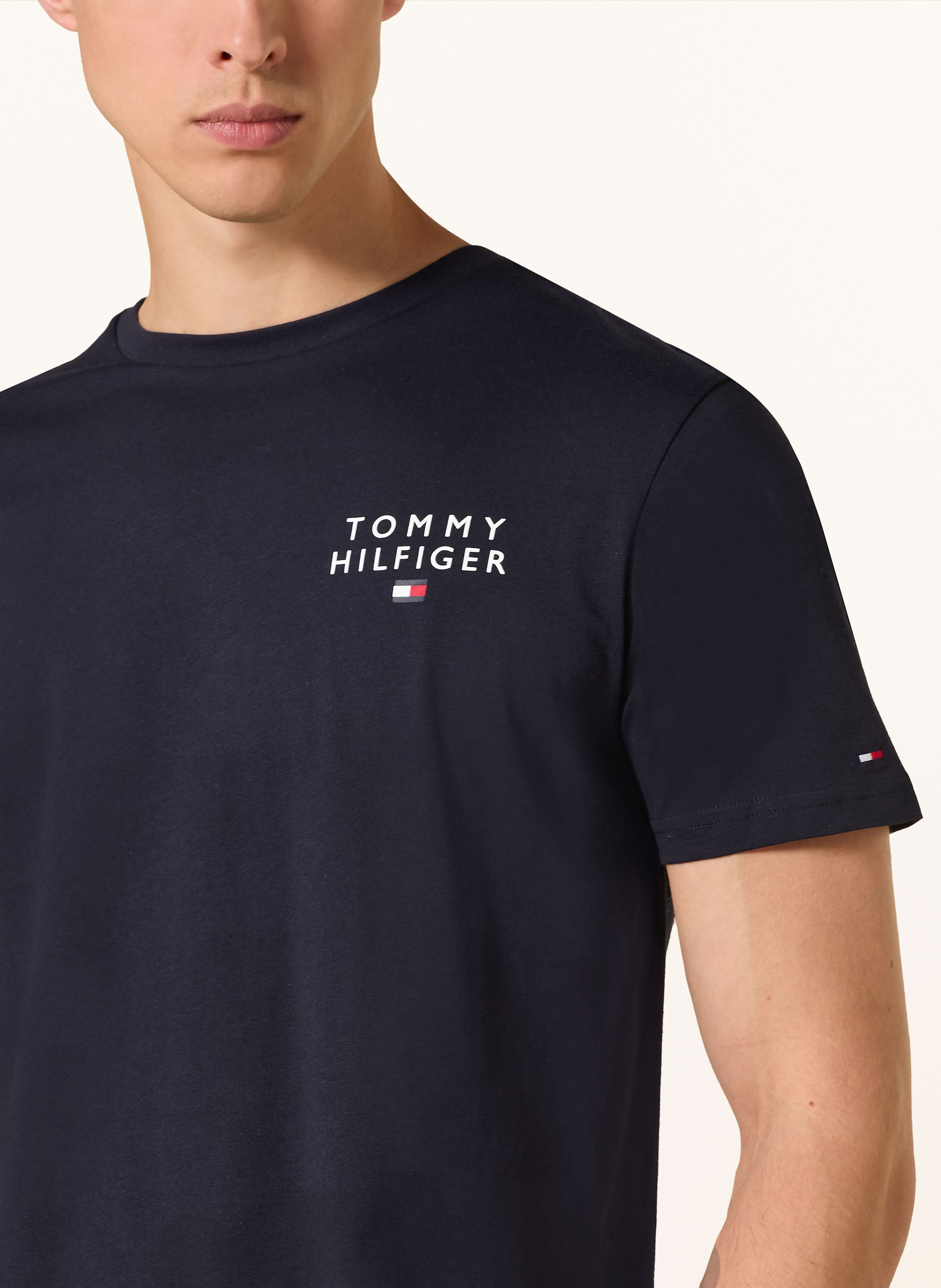 Thumbnail - Tommy Hilfiger Schlafshirt blau