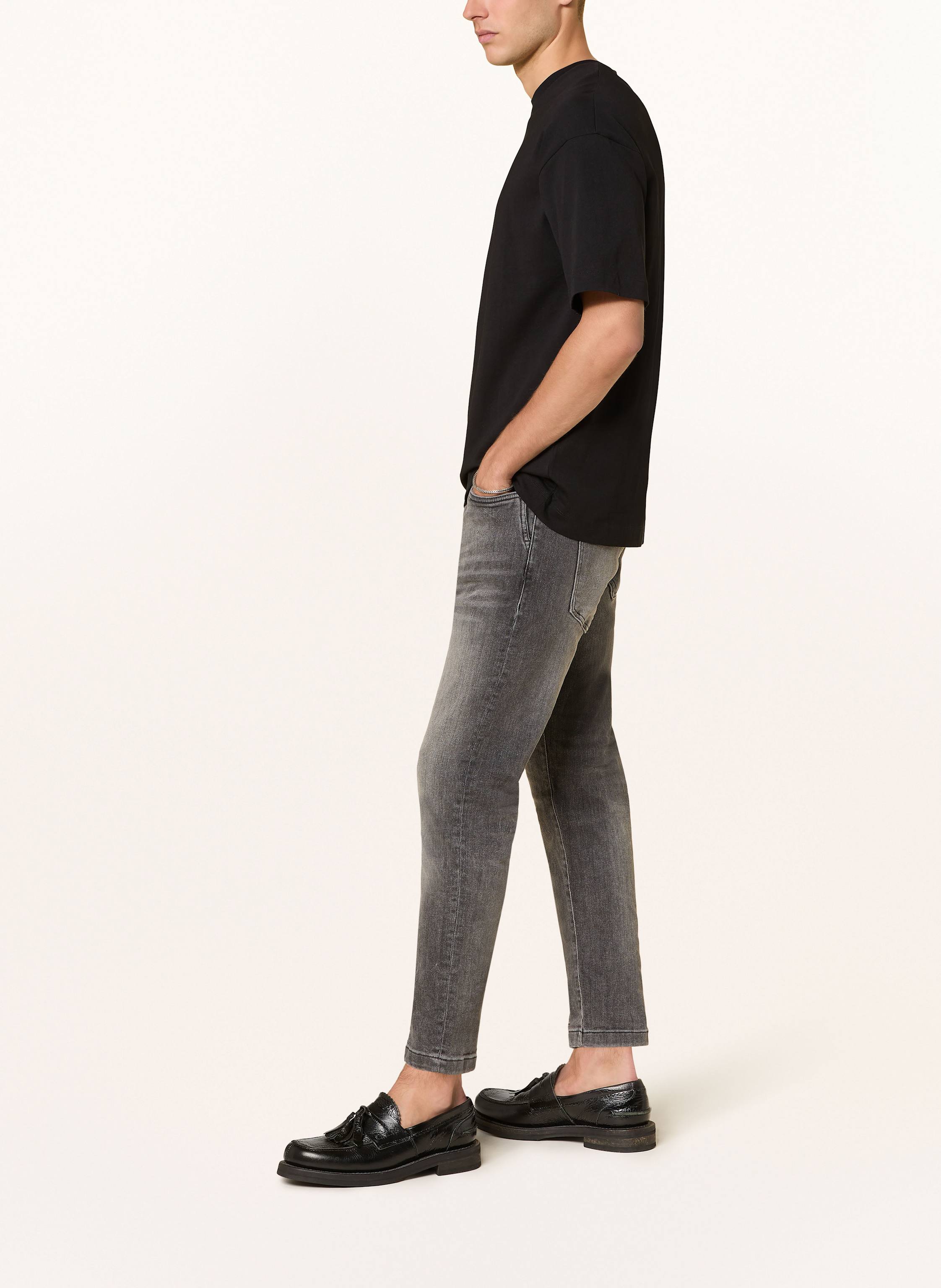 Thumbnail - Drykorn Jeans West Extra Slim Fit Mit Verkürzter Beinlänge grau