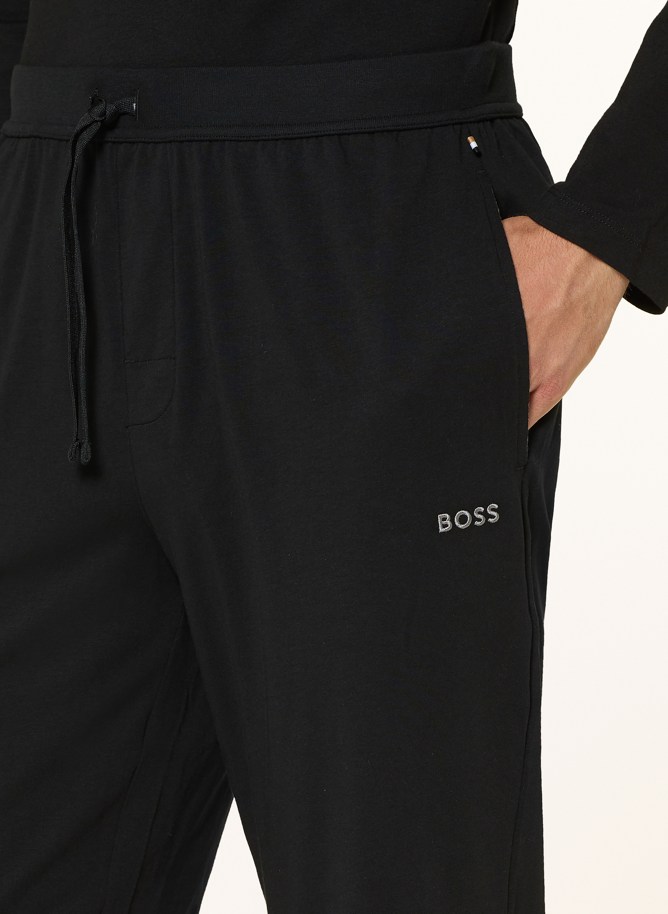 Thumbnail - Boss Schlafhose Mix & Match schwarz