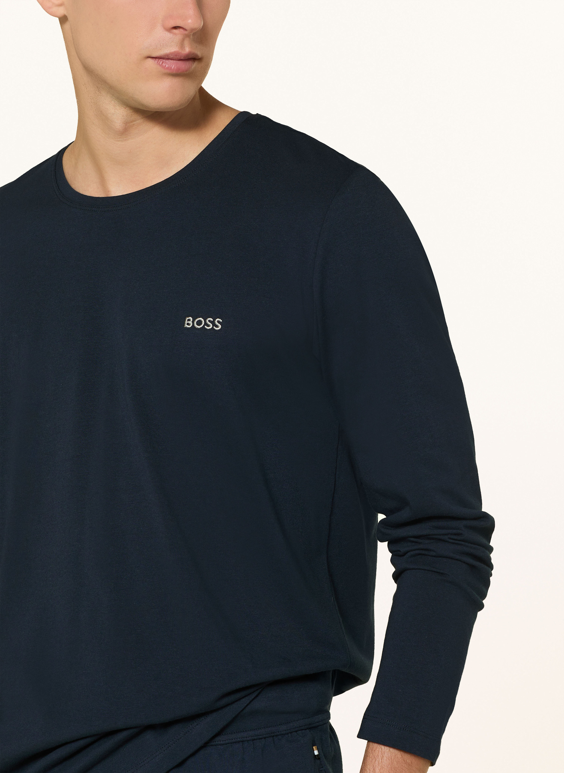 Thumbnail - Boss Schlafshirt blau