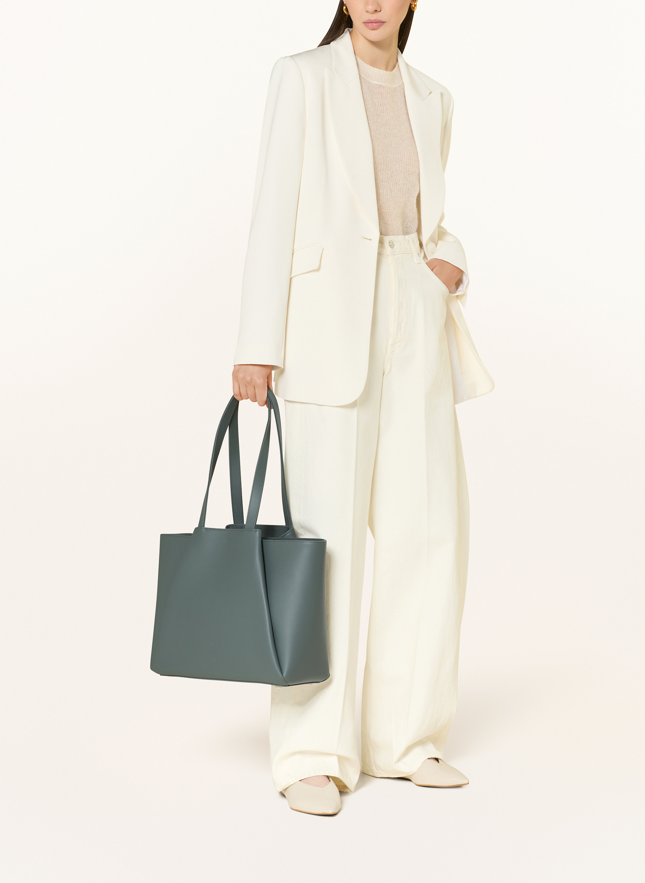 Thumbnail - Kaai Shopper Midi Pyramid blau