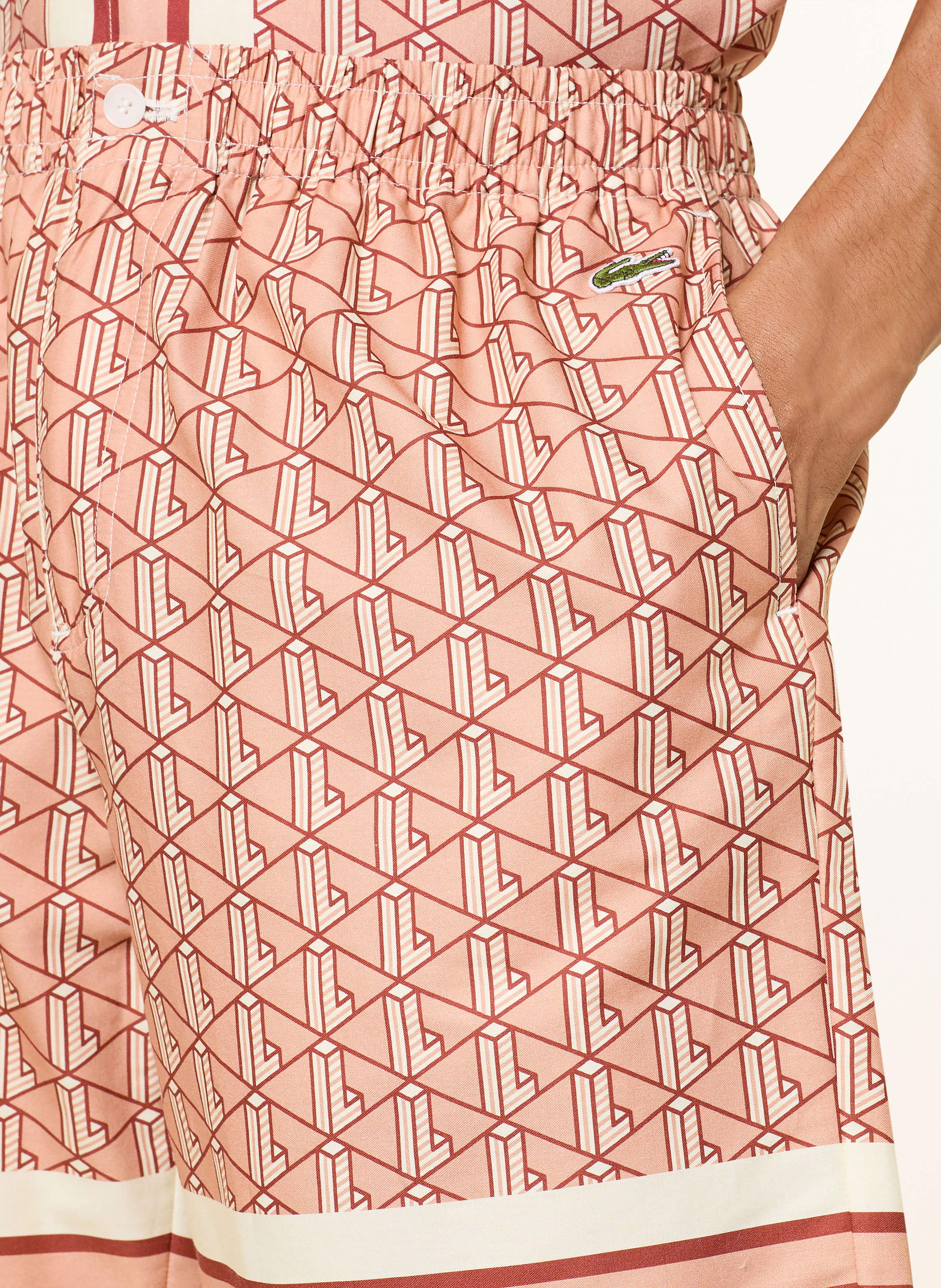 Thumbnail - Lacoste Shorts Relaxed Fit rot