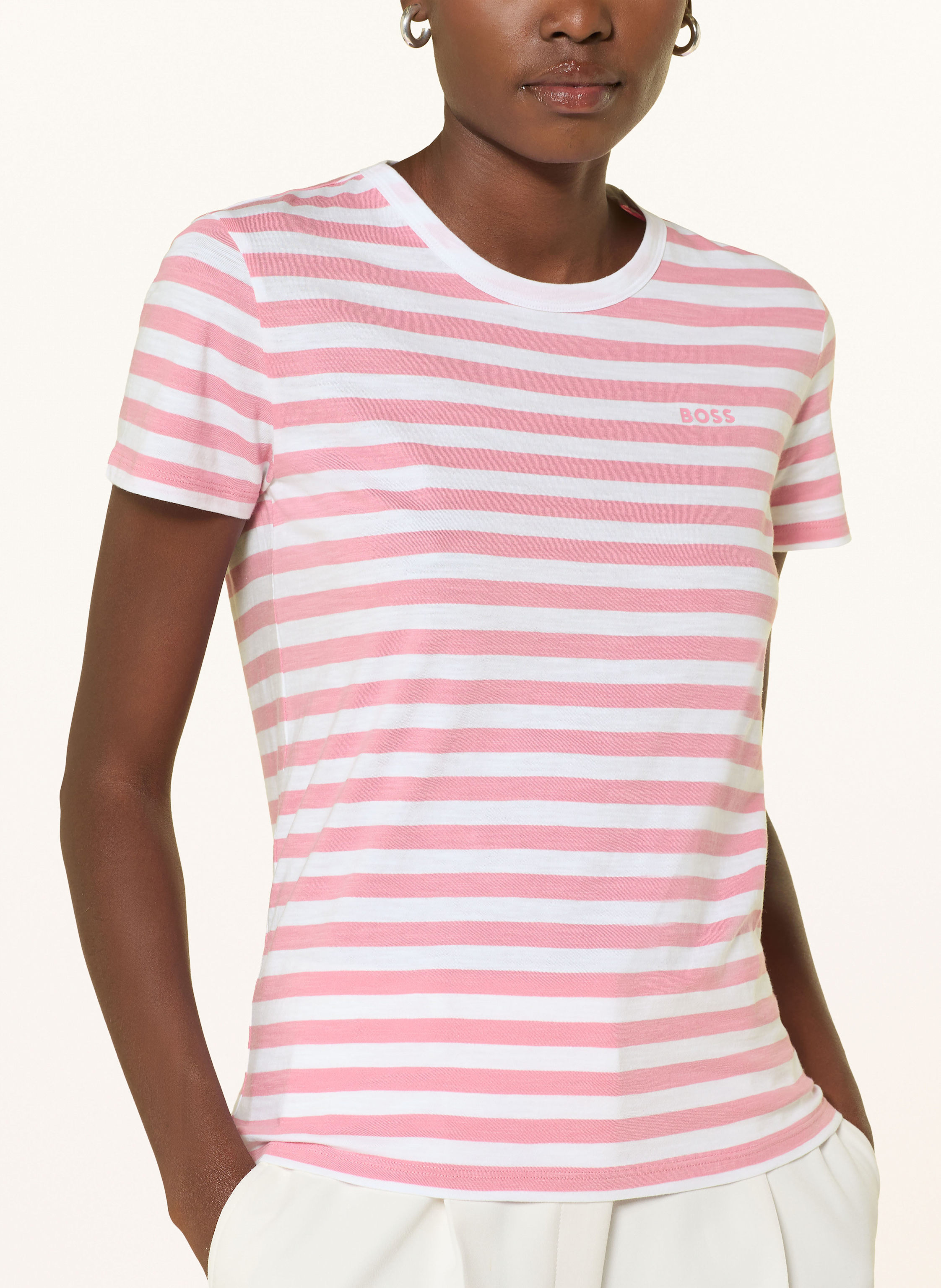 Thumbnail - Boss T-Shirt Esla pink