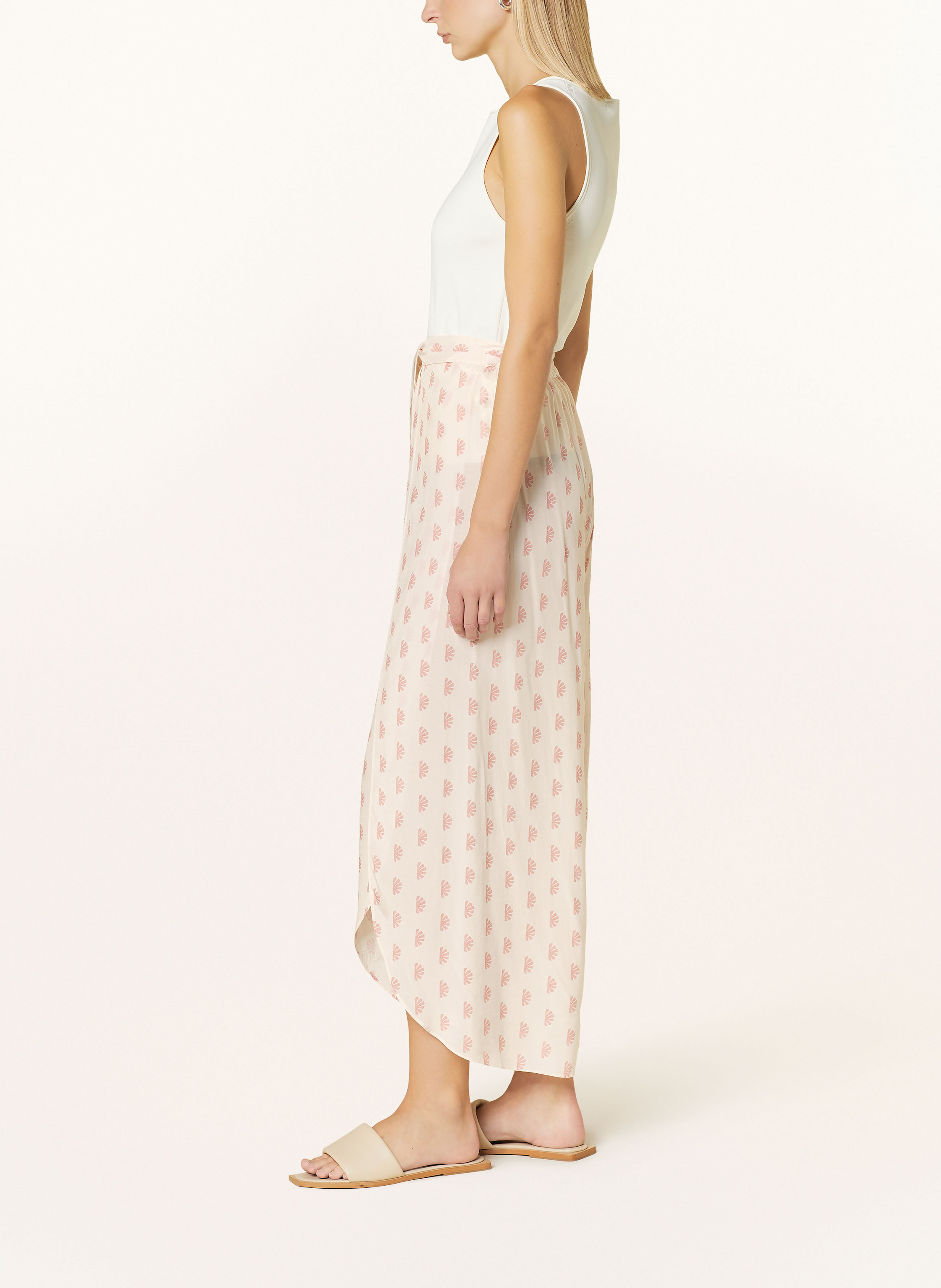 Thumbnail - Watercult Marlenehose Swim Sparkle weiss