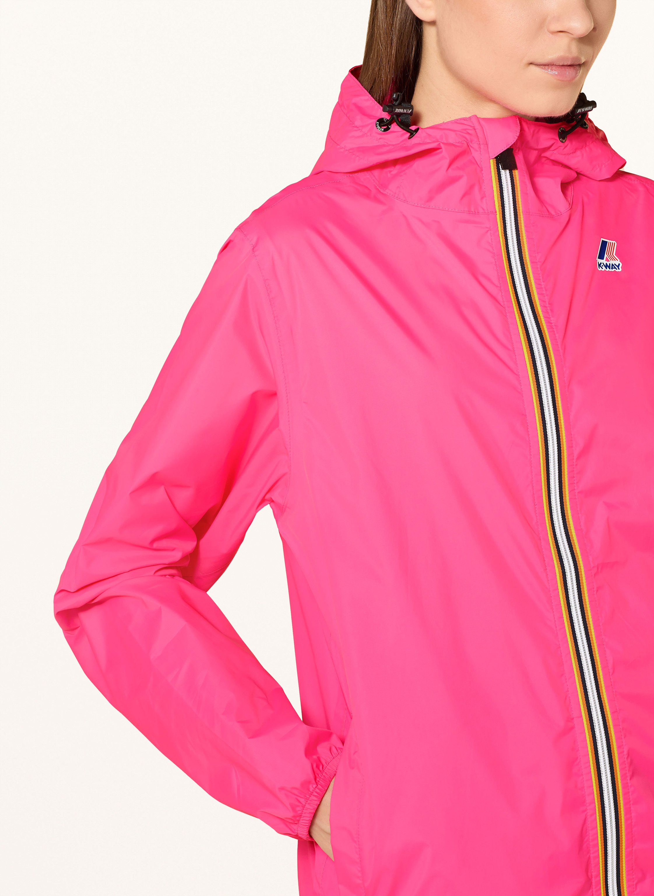 Thumbnail - K-Way Regenjacke Claude pink