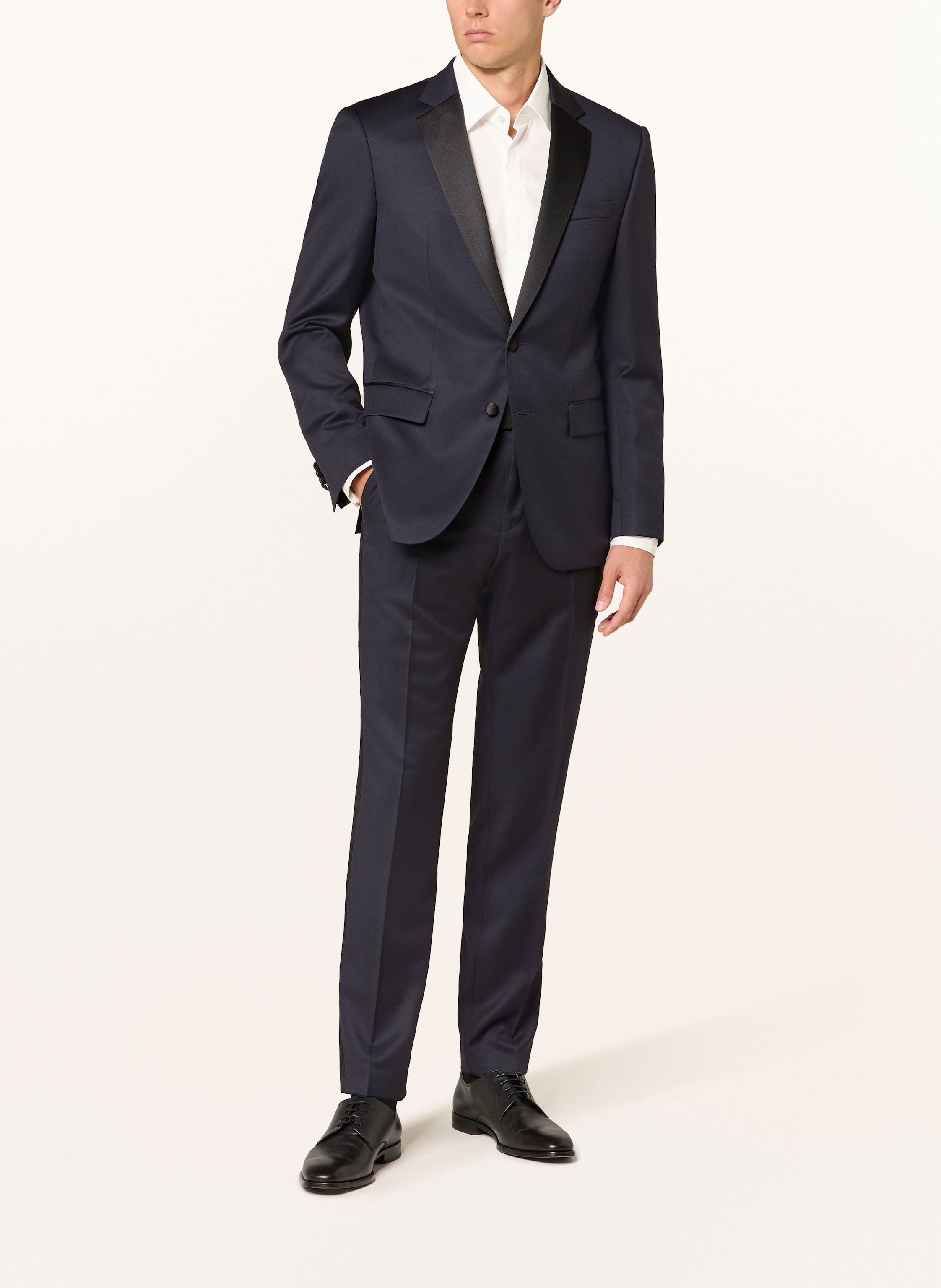 Thumbnail - Boss Hemd Hank Slim Fit Mit Umschlagmanschette weiss