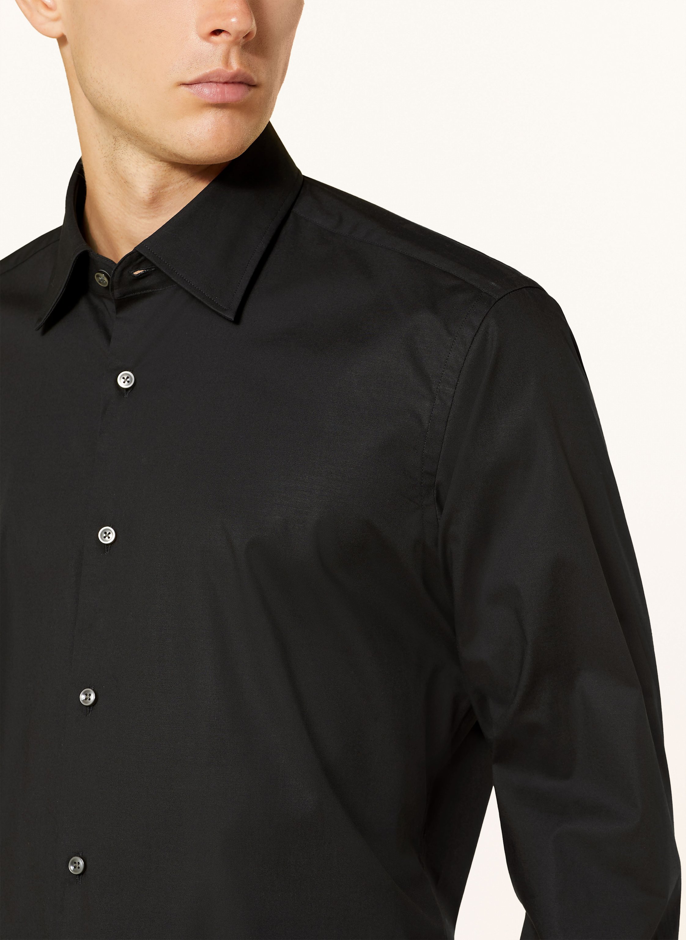 Thumbnail - Boss Hemd Joe Regular Fit schwarz