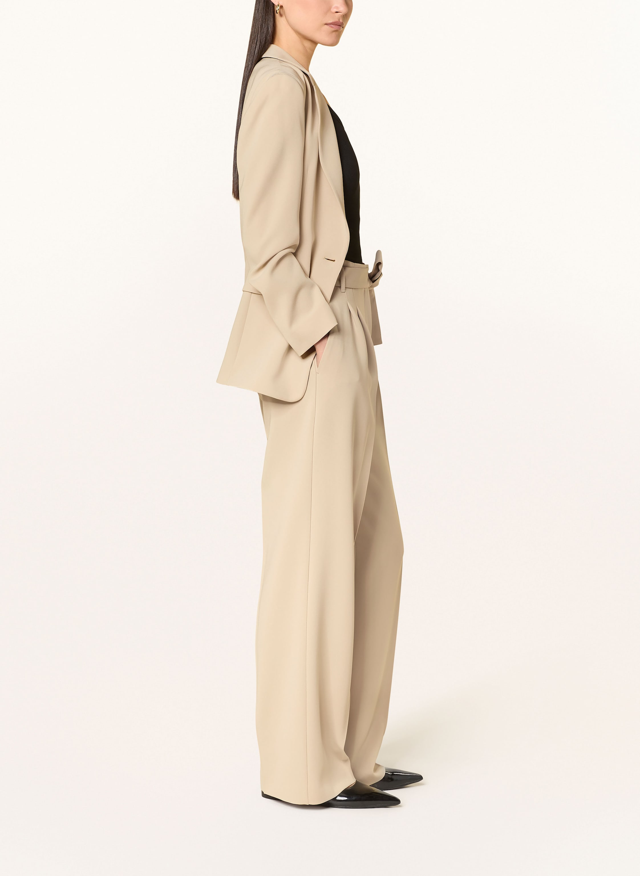 Thumbnail - Boss Marlenehose Tapiana beige