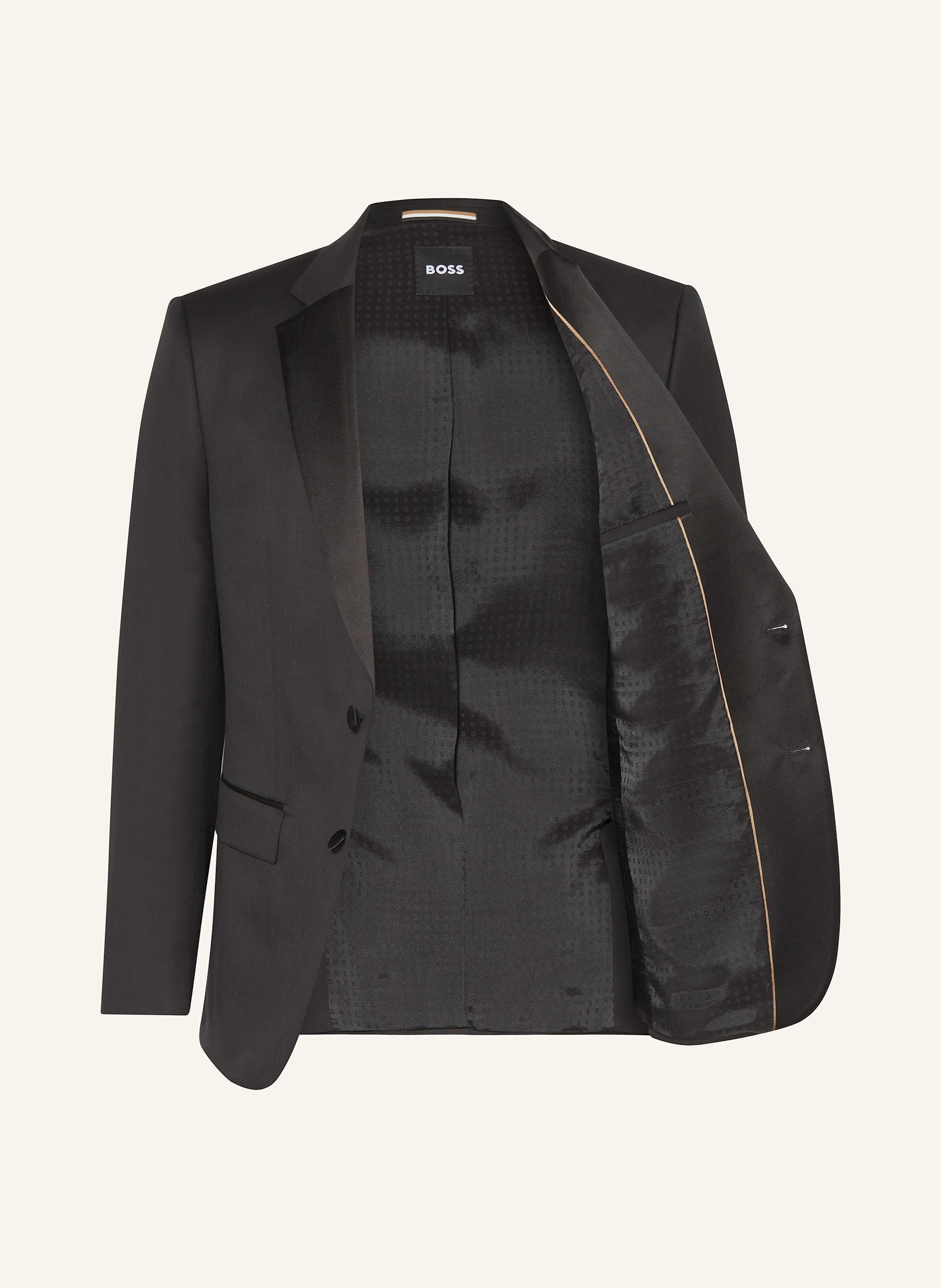 Thumbnail - Boss Smoking-Sakko Huge Slim Fit schwarz