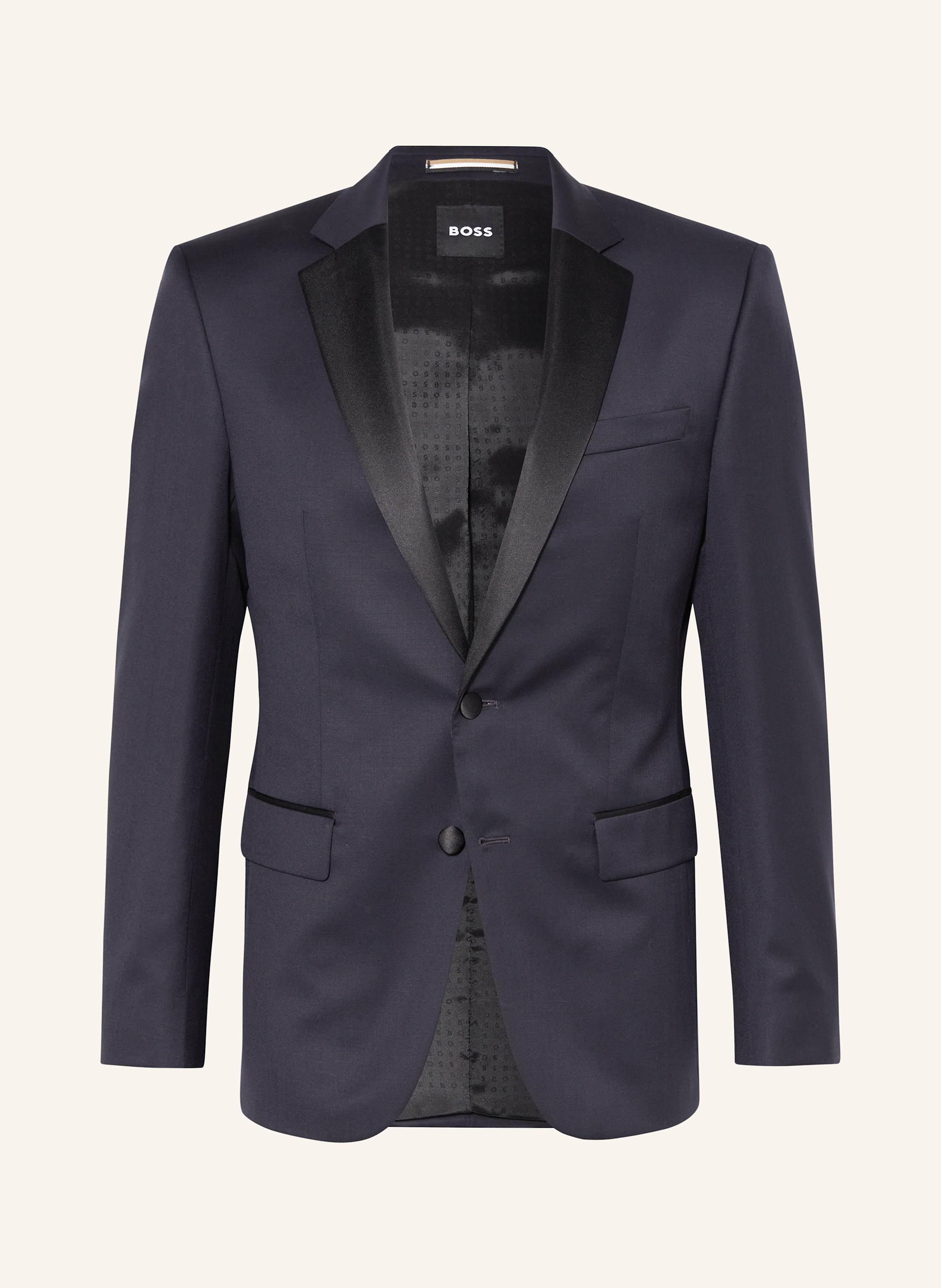 Boss Boss Smoking-Sakko Huge Slim Fit blau in DUNKELBLAU
