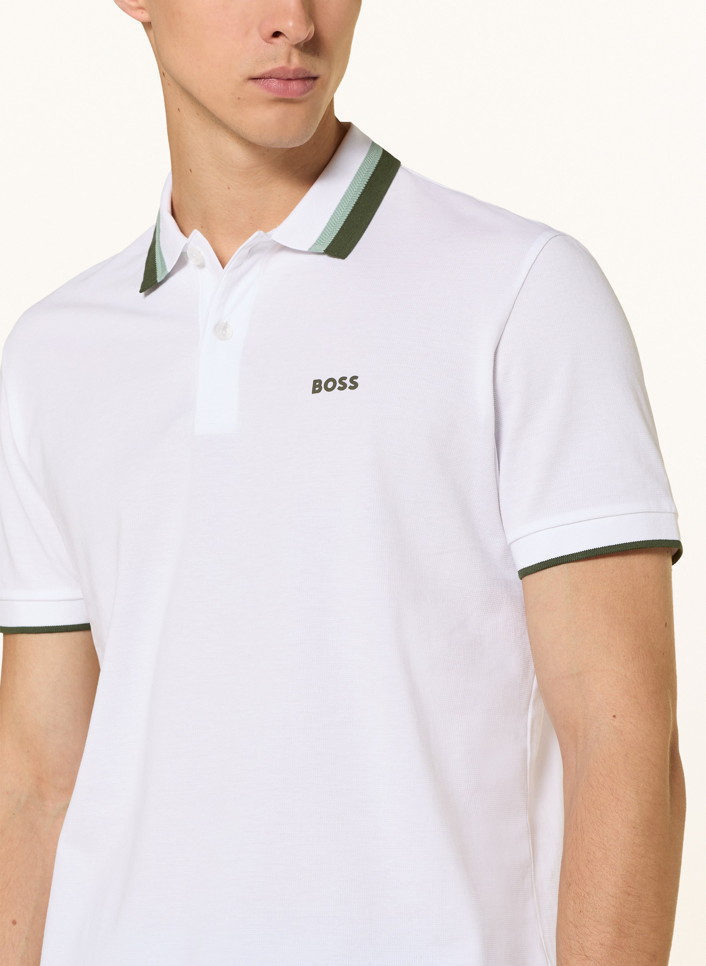 Thumbnail - Boss Piqué-Poloshirt Paddy Regular Fit weiss