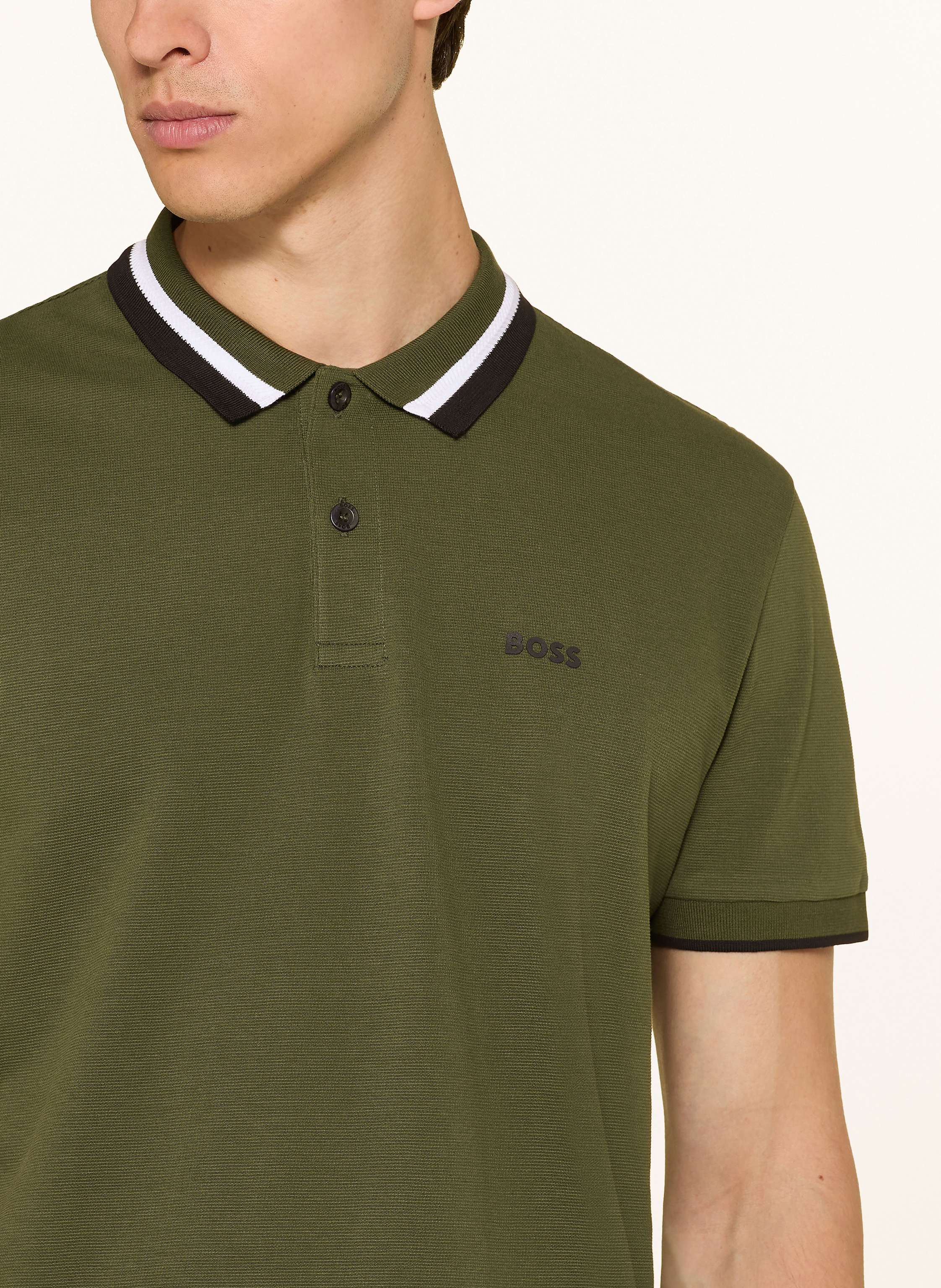 Thumbnail - Boss Piqué-Poloshirt Paddy Regular Fit gruen