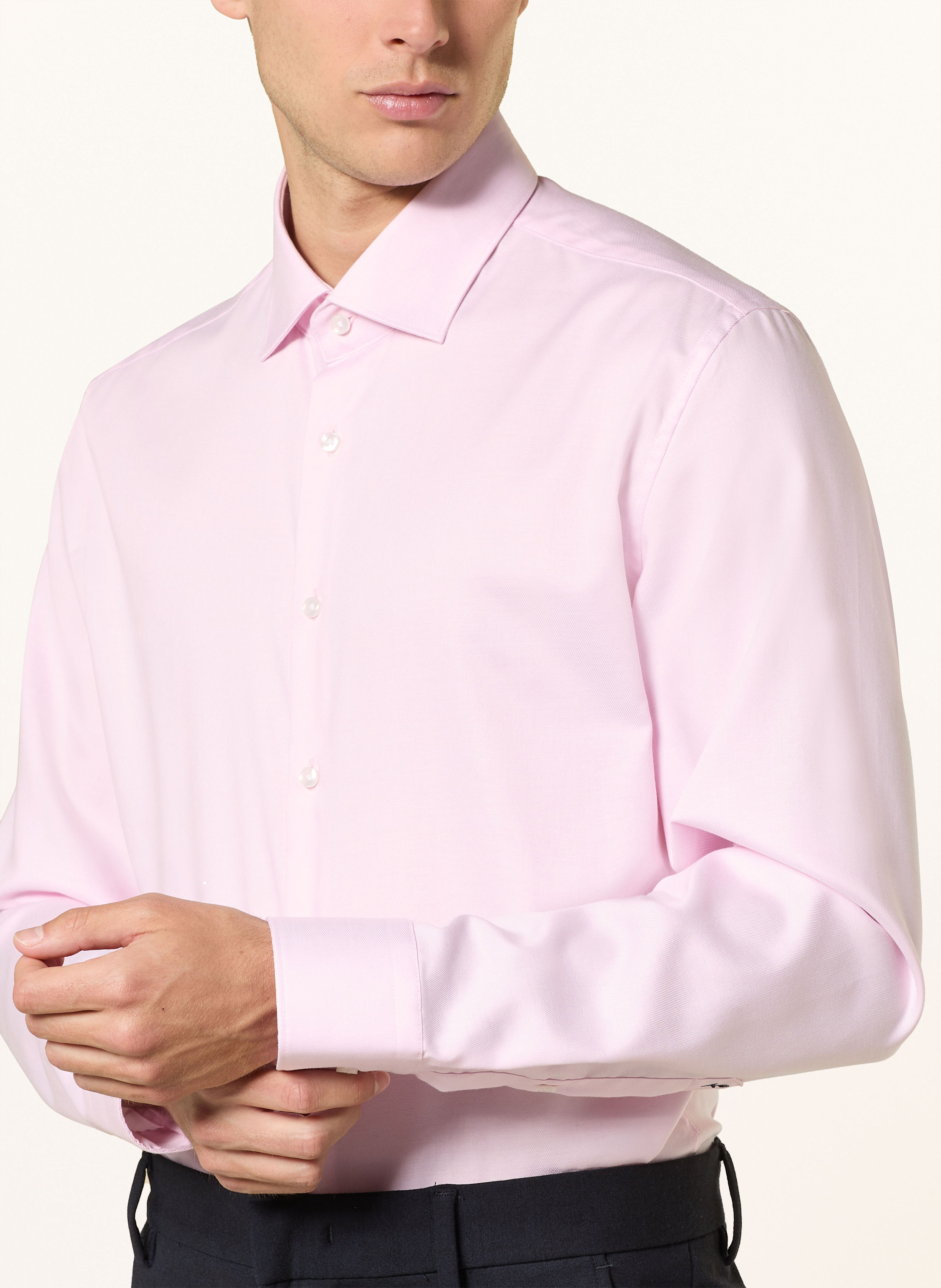 Thumbnail - Seidensticker Hemd Slim Fit rosa