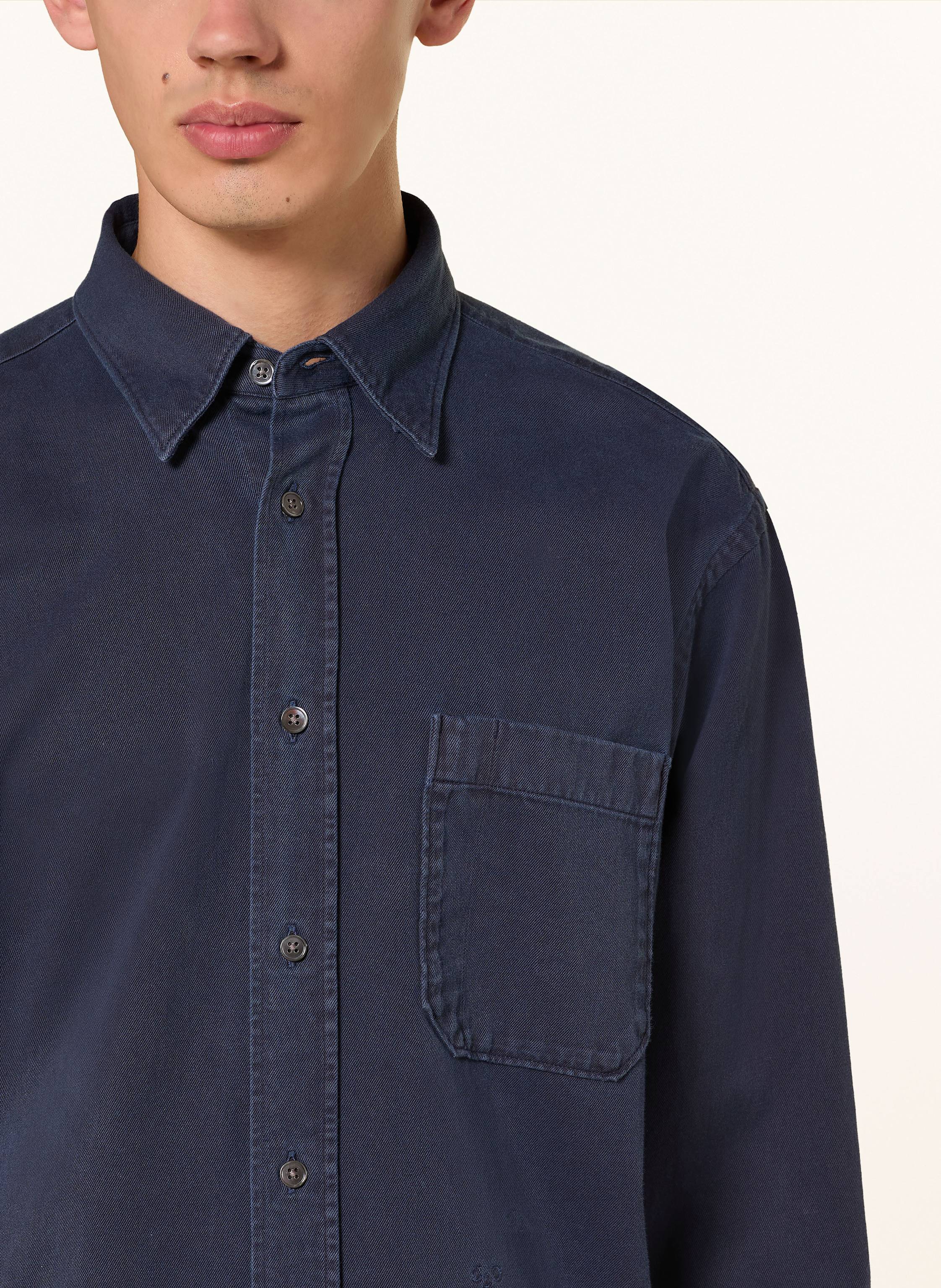 Thumbnail - Closed Hemd Comfort Fit blau