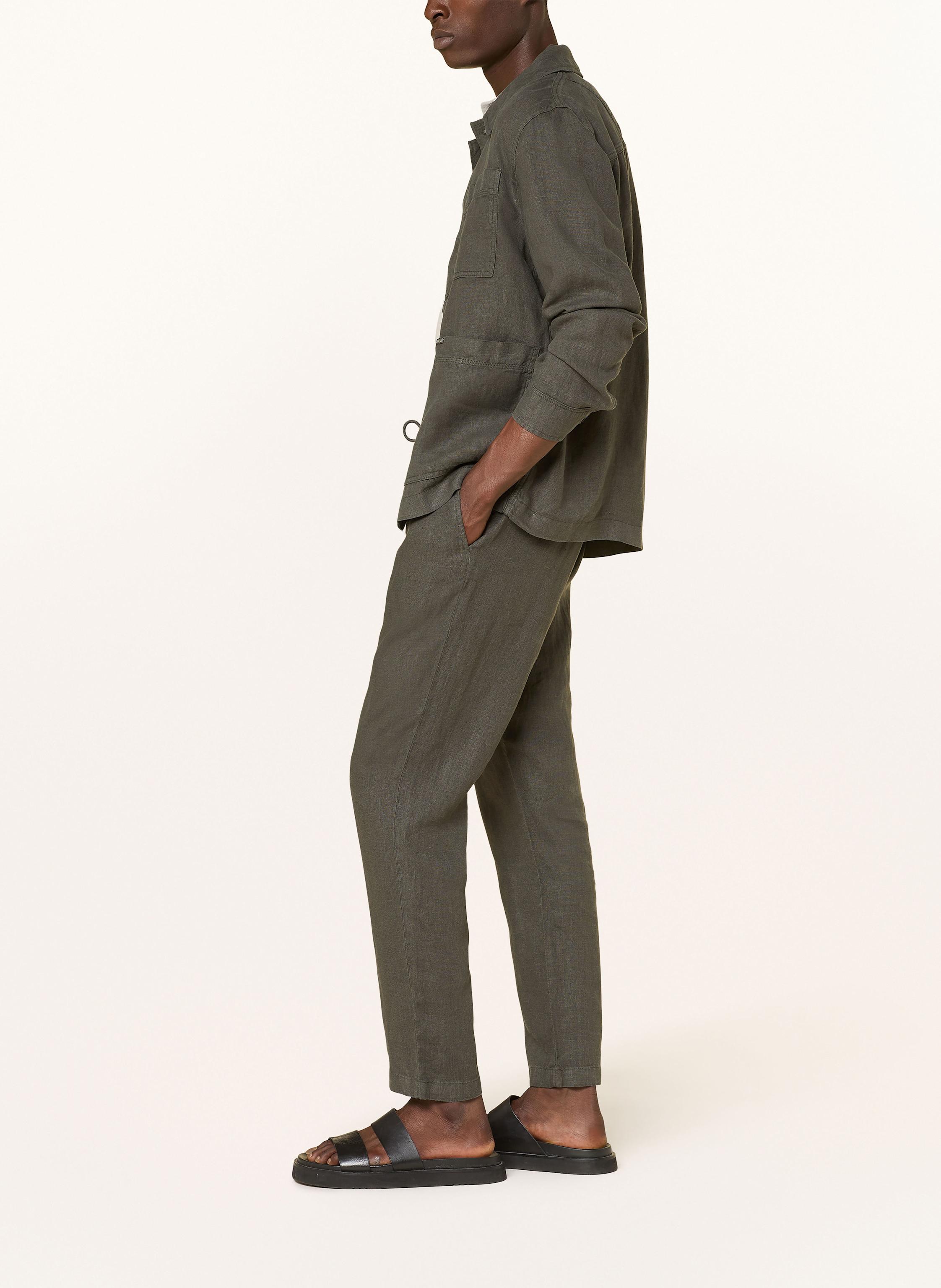 Thumbnail - Closed Leinenhose Vigo Tapered Im Jogging-Stil Regular Fit grau